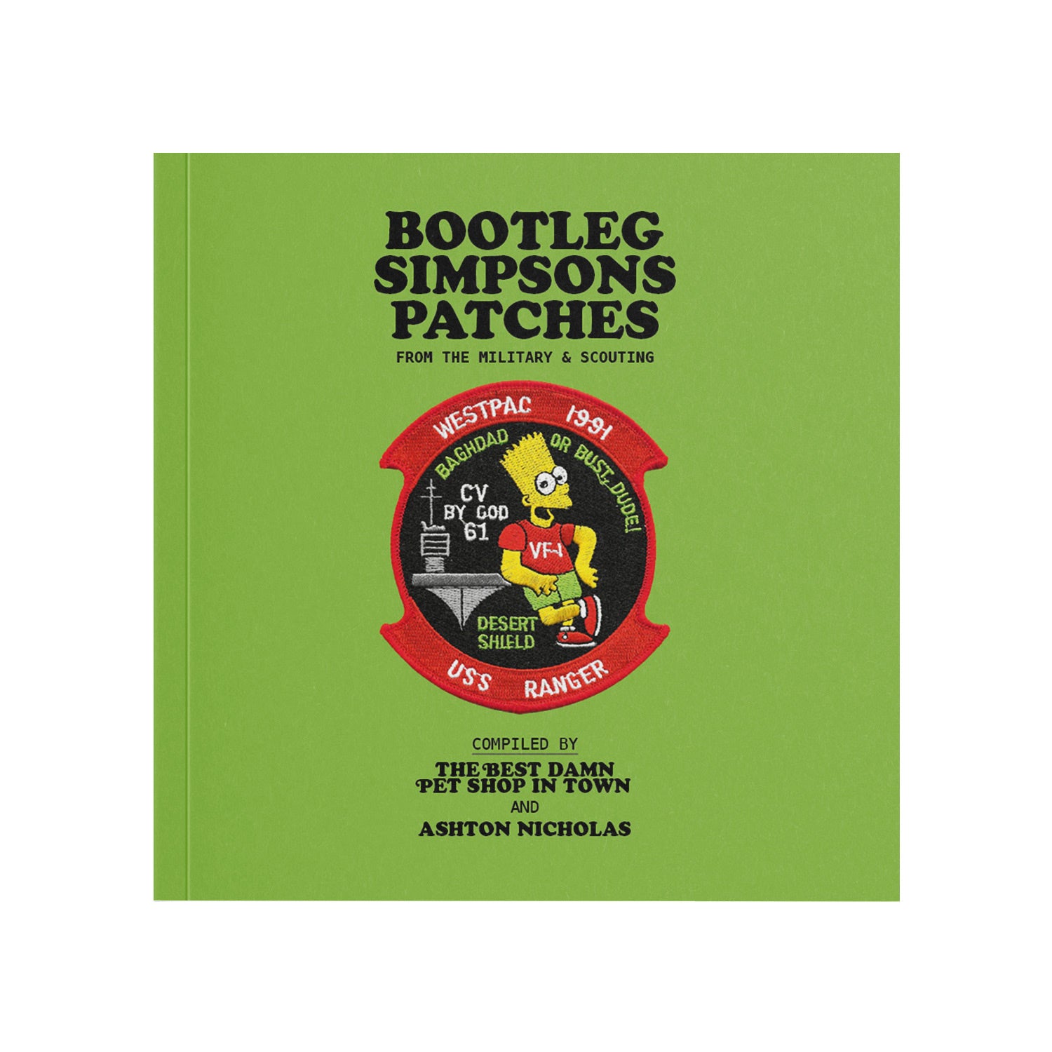 Bootleg Simpsons Patches from The Military & Scouting