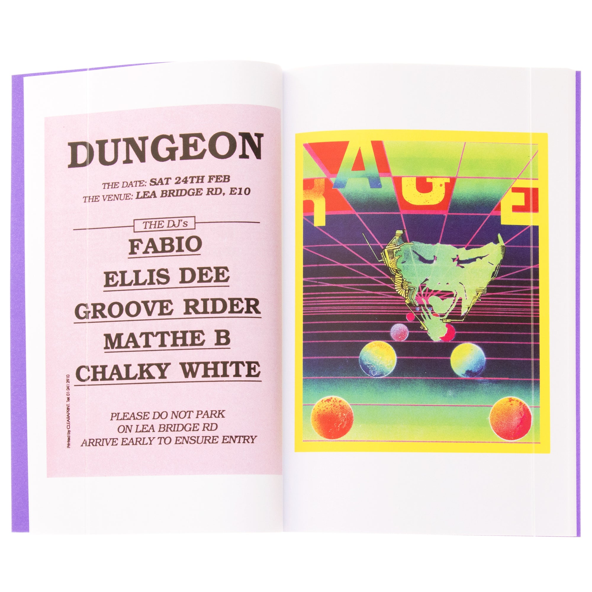London Rave Flyers 1990-1996