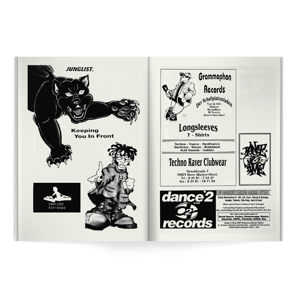 Archivio #1: Records Store Ads & Paper Ephemera from Rave Fanzines of the Early 90s