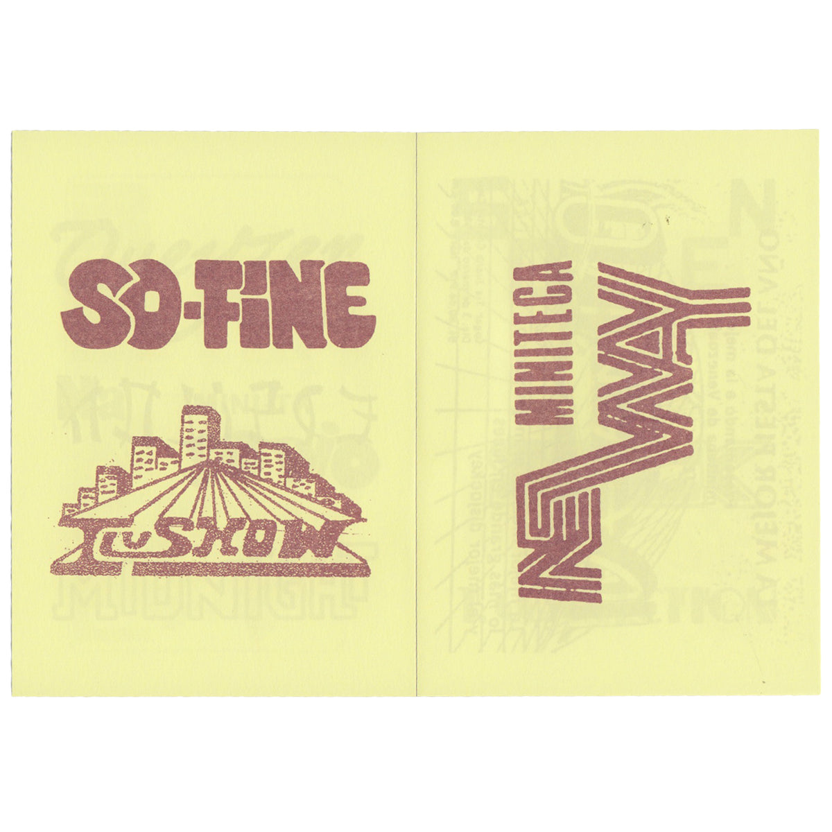 KFAX14 - Logos Of The Venezuelan Minitecas Zine
