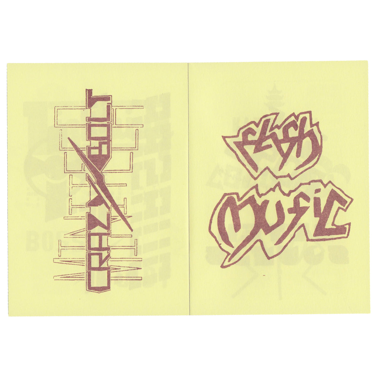 KFAX14 - Logos Of The Venezuelan Minitecas Zine