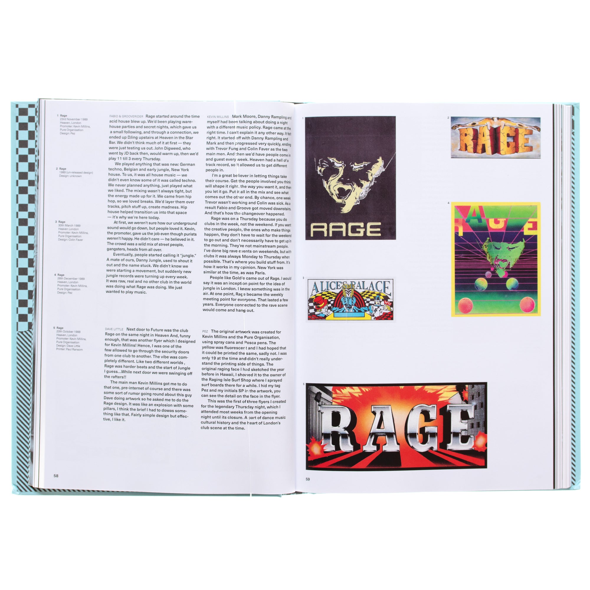 UK Rave Flyers 1988 – 1989
