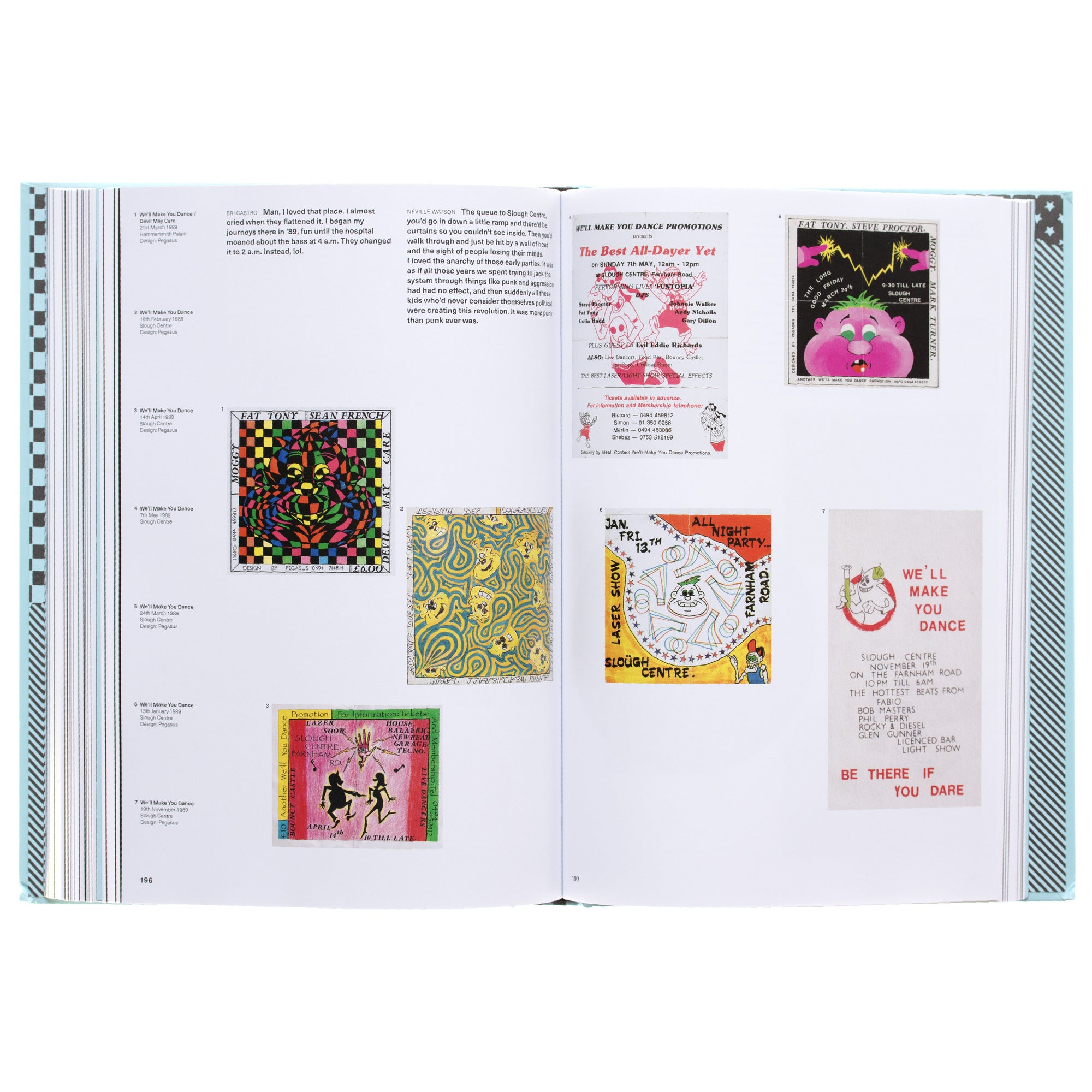UK Rave Flyers 1988 – 1989