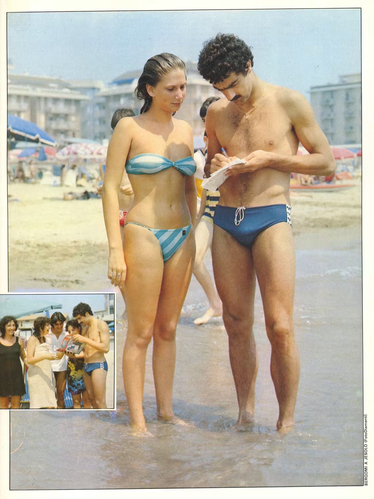 Scanned Football Photos: Sporty Intimacy