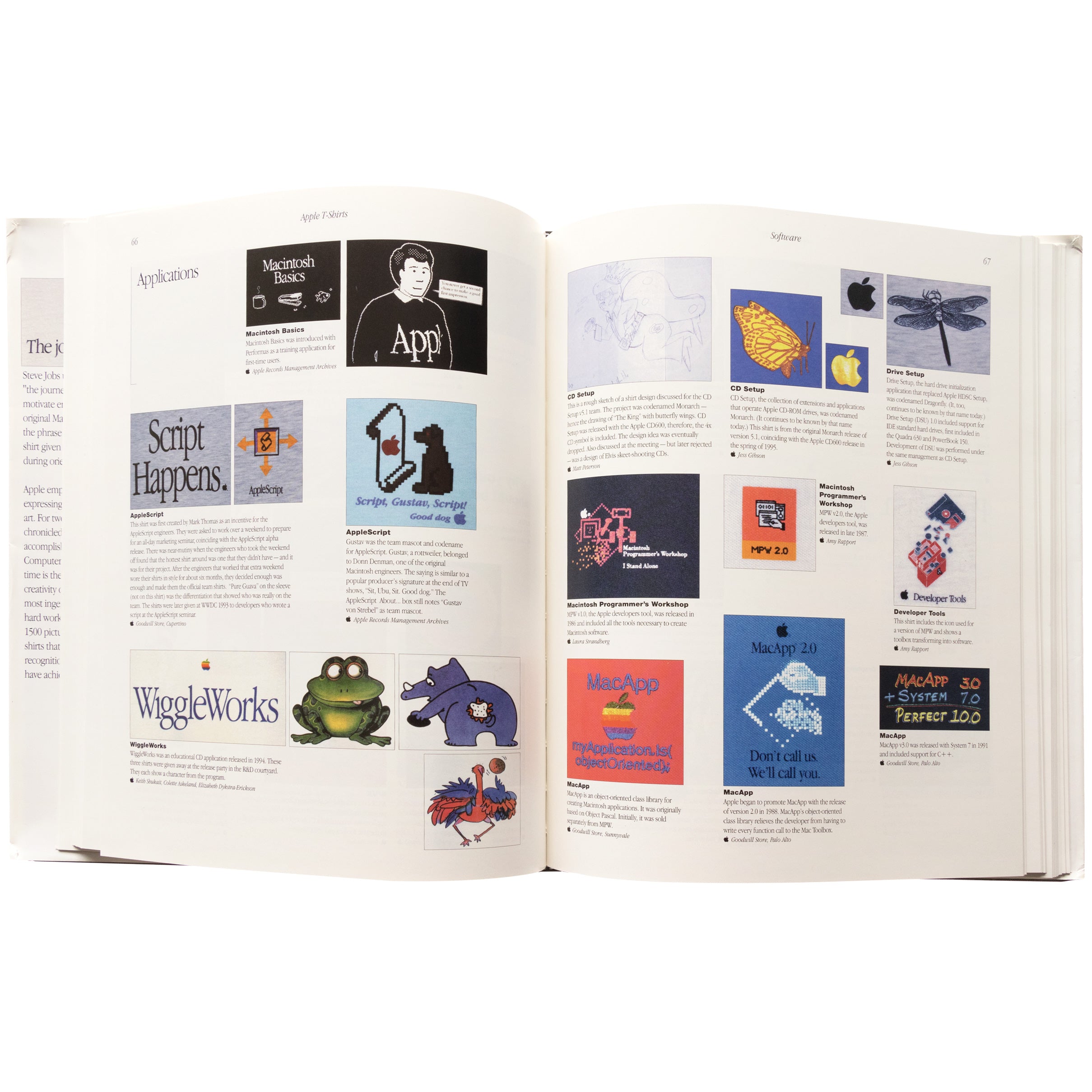 apple tシャツ book Tシャツに刷り込まれたアップル社の歴史 | nostos books ノストスブックス