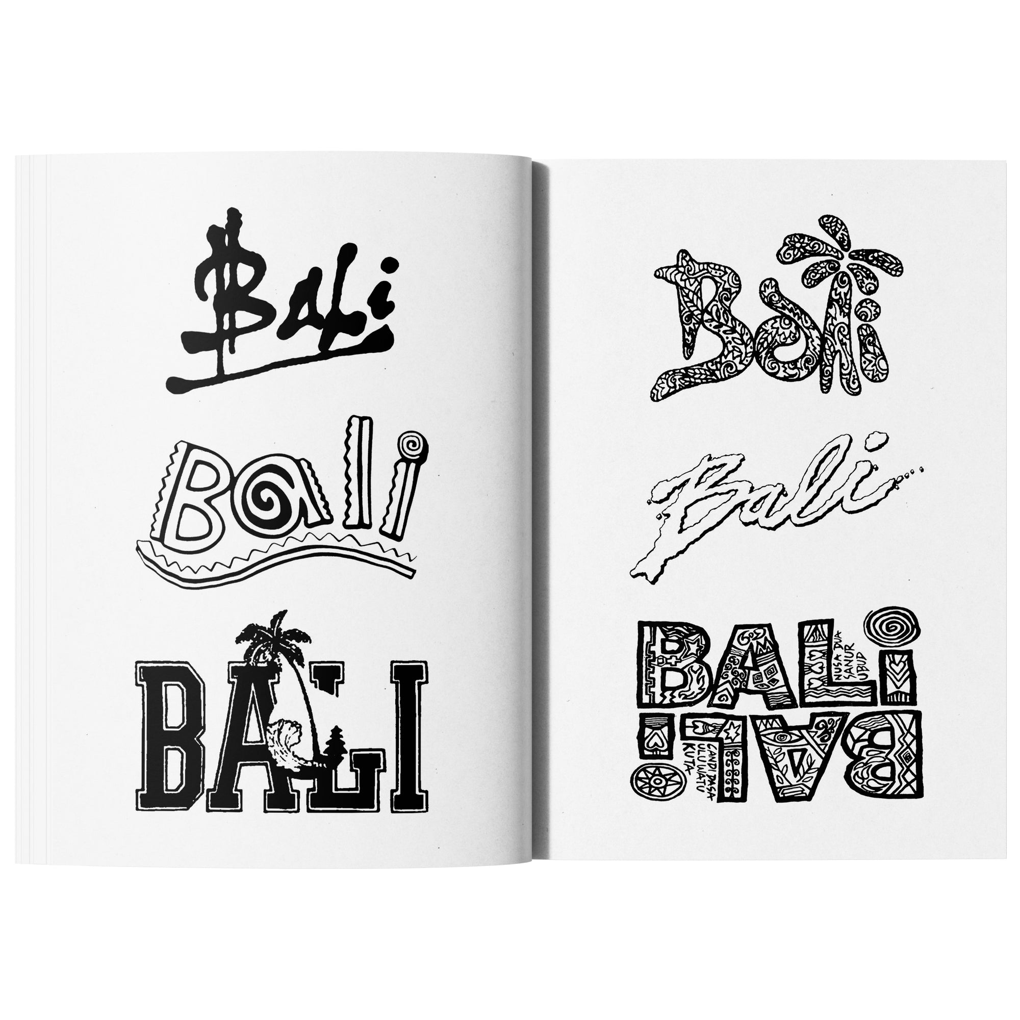 Logos & Artifacts of Early Bali Tourism [PRE-ORDER]