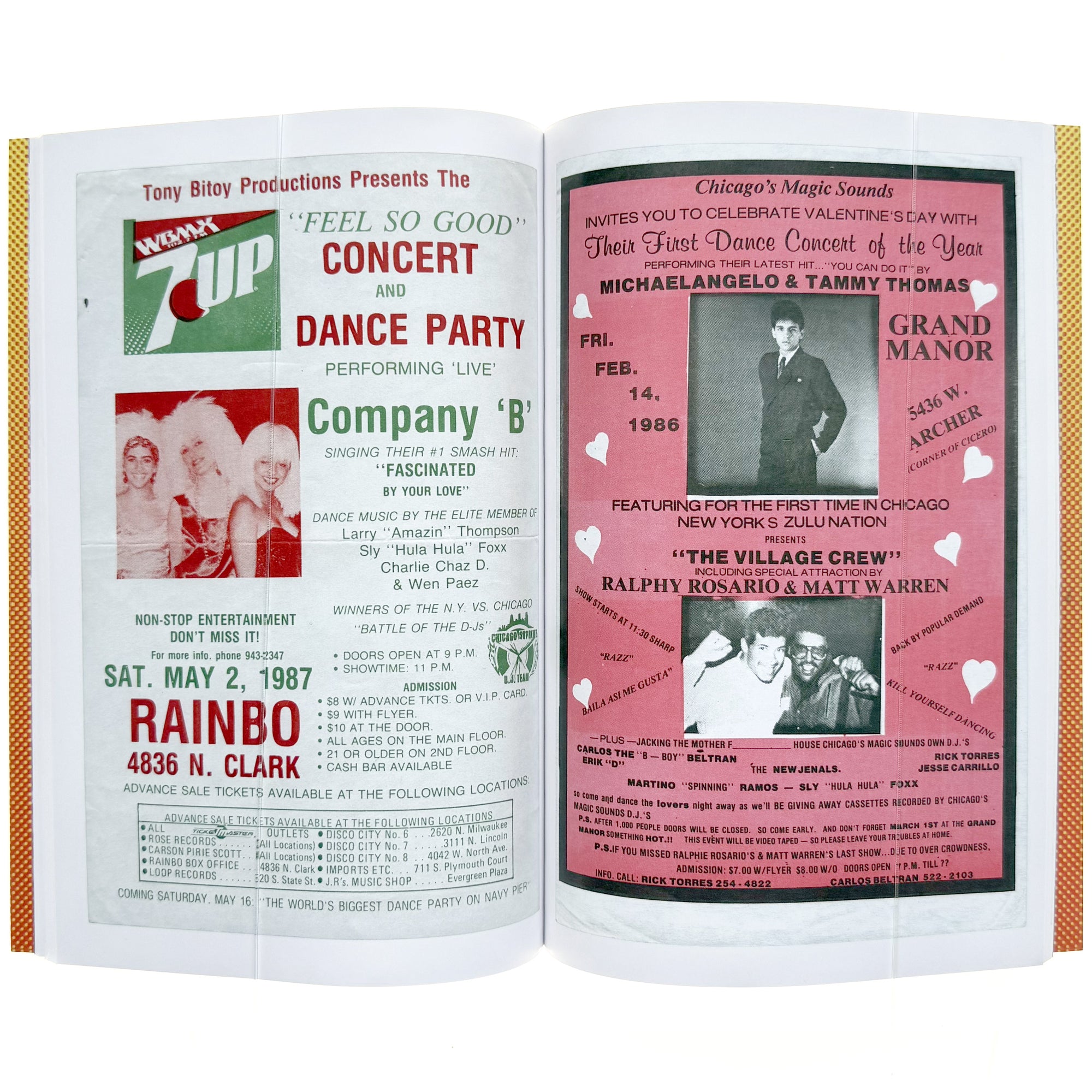 Beyond Heaven: Chicago House Party Flyers — Volume II, From 1981-1992