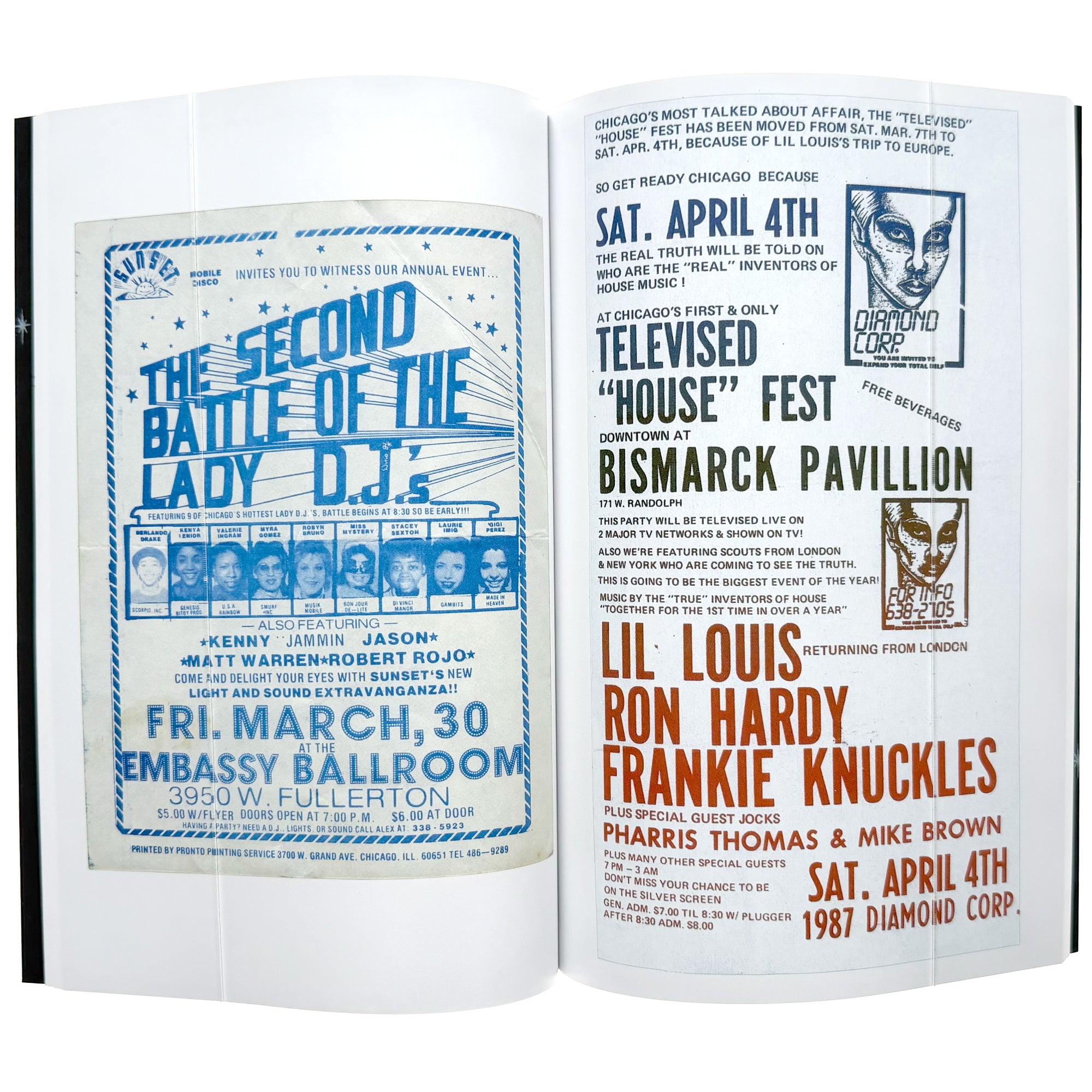 Beyond Heaven: Chicago House Party Flyers — Volume III, From 1983-1992