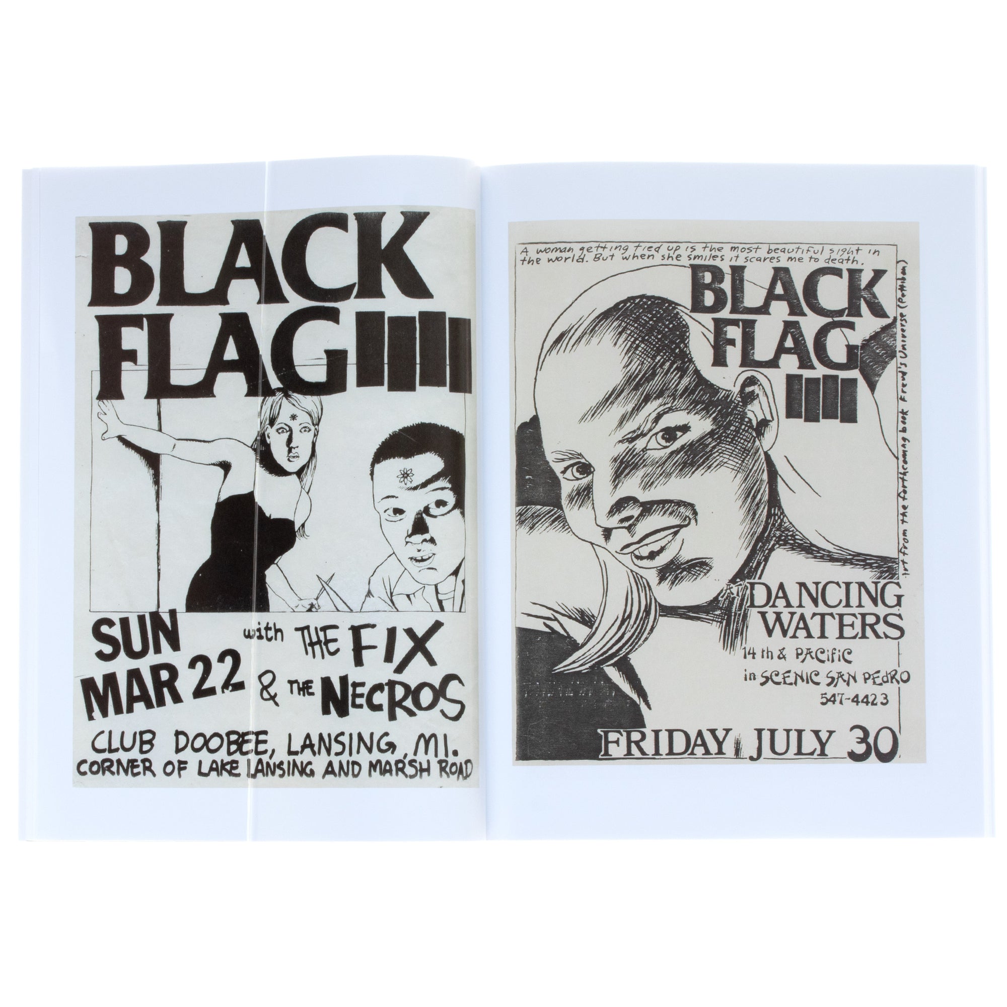 Black Flag - The Flyer Art Of Raymond Pettibon