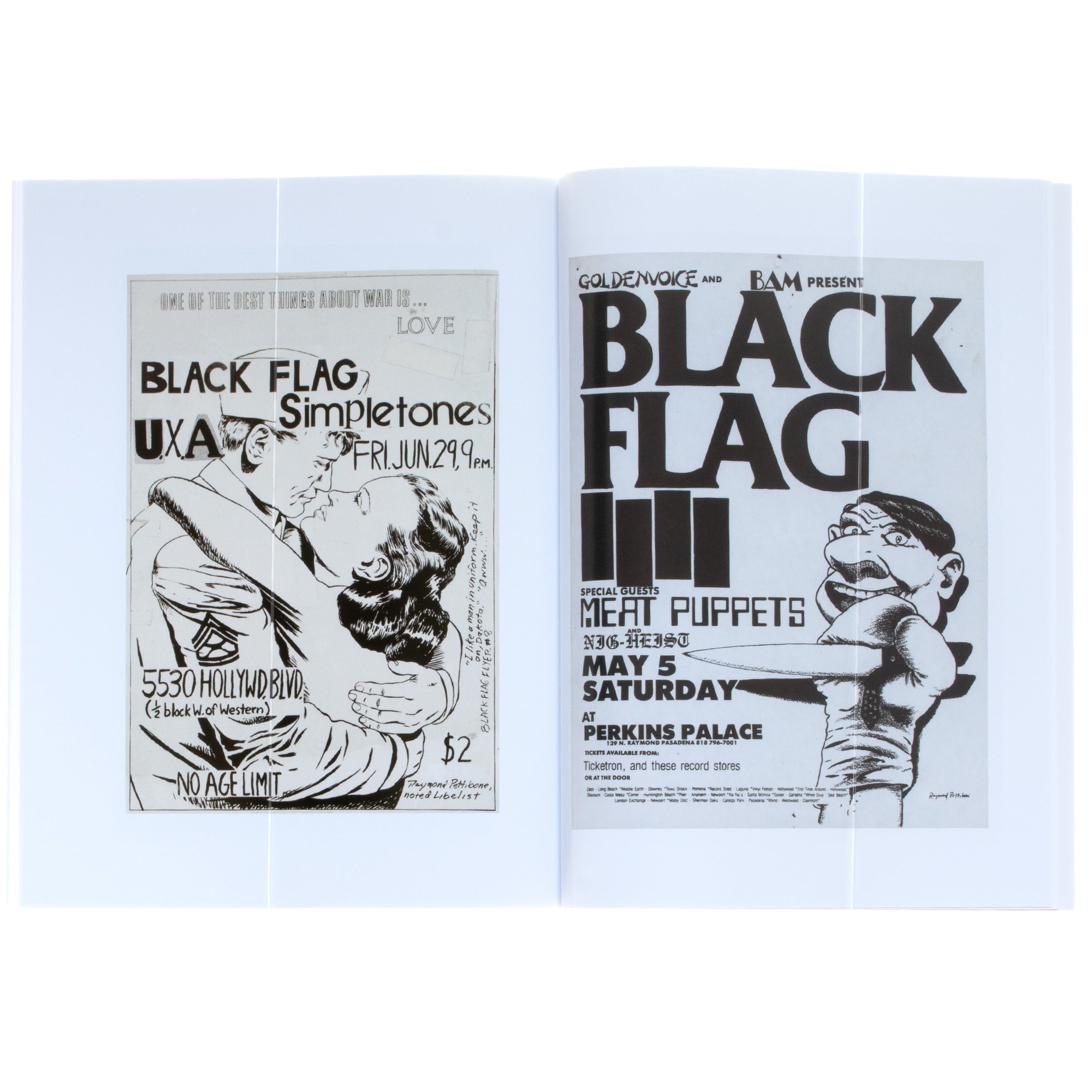 Black Flag - The Flyer Art Of Raymond Pettibon