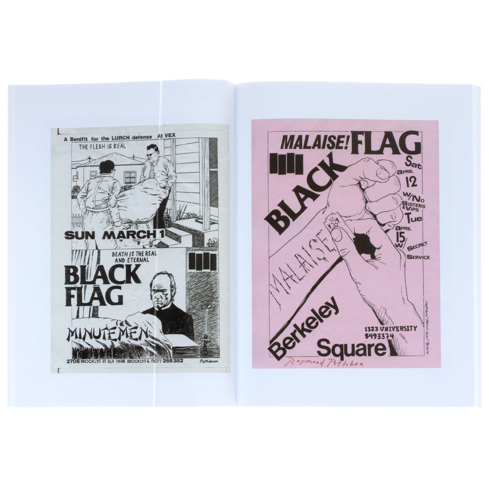 Black Flag - The Flyer Art Of Raymond Pettibon