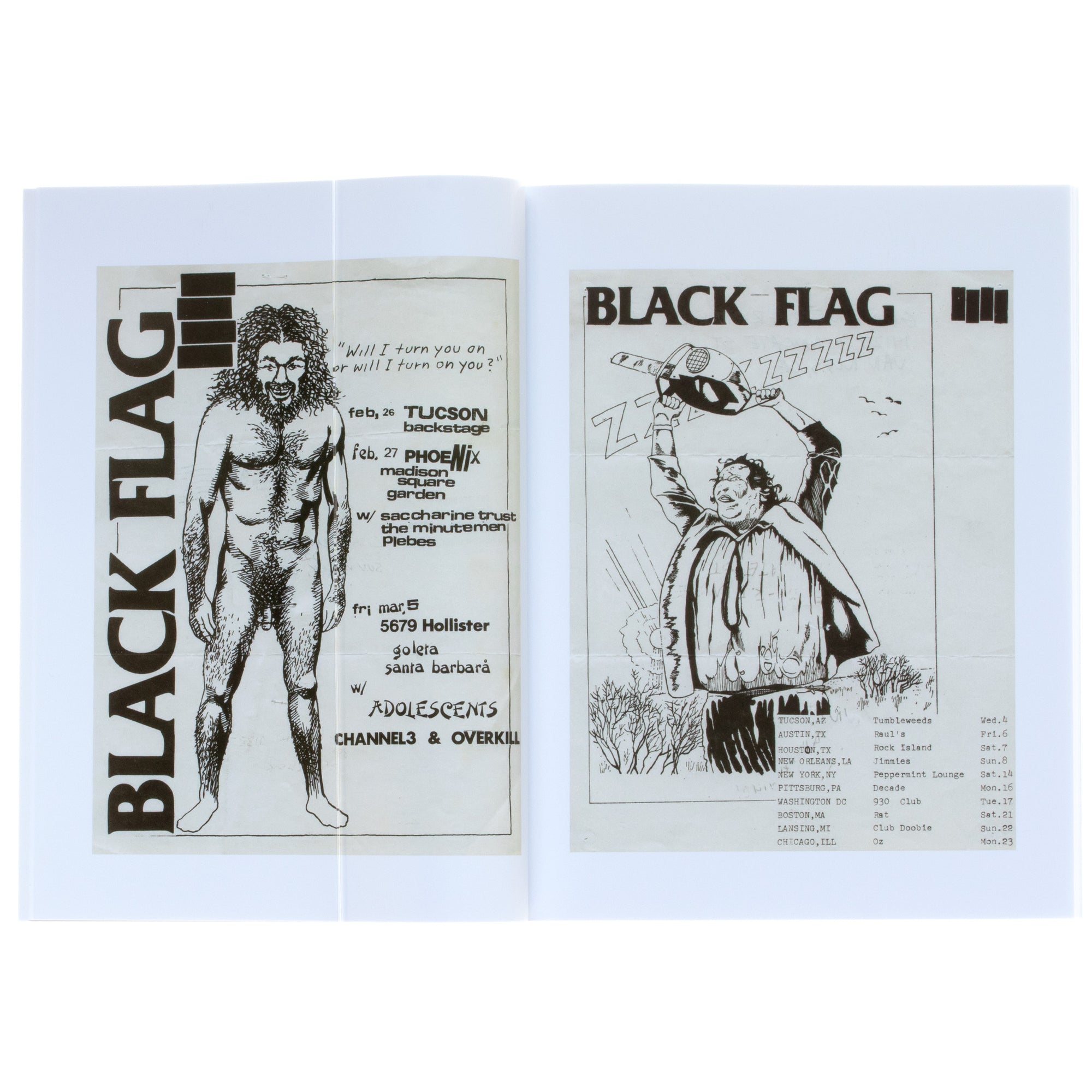 Black Flag - The Flyer Art Of Raymond Pettibon