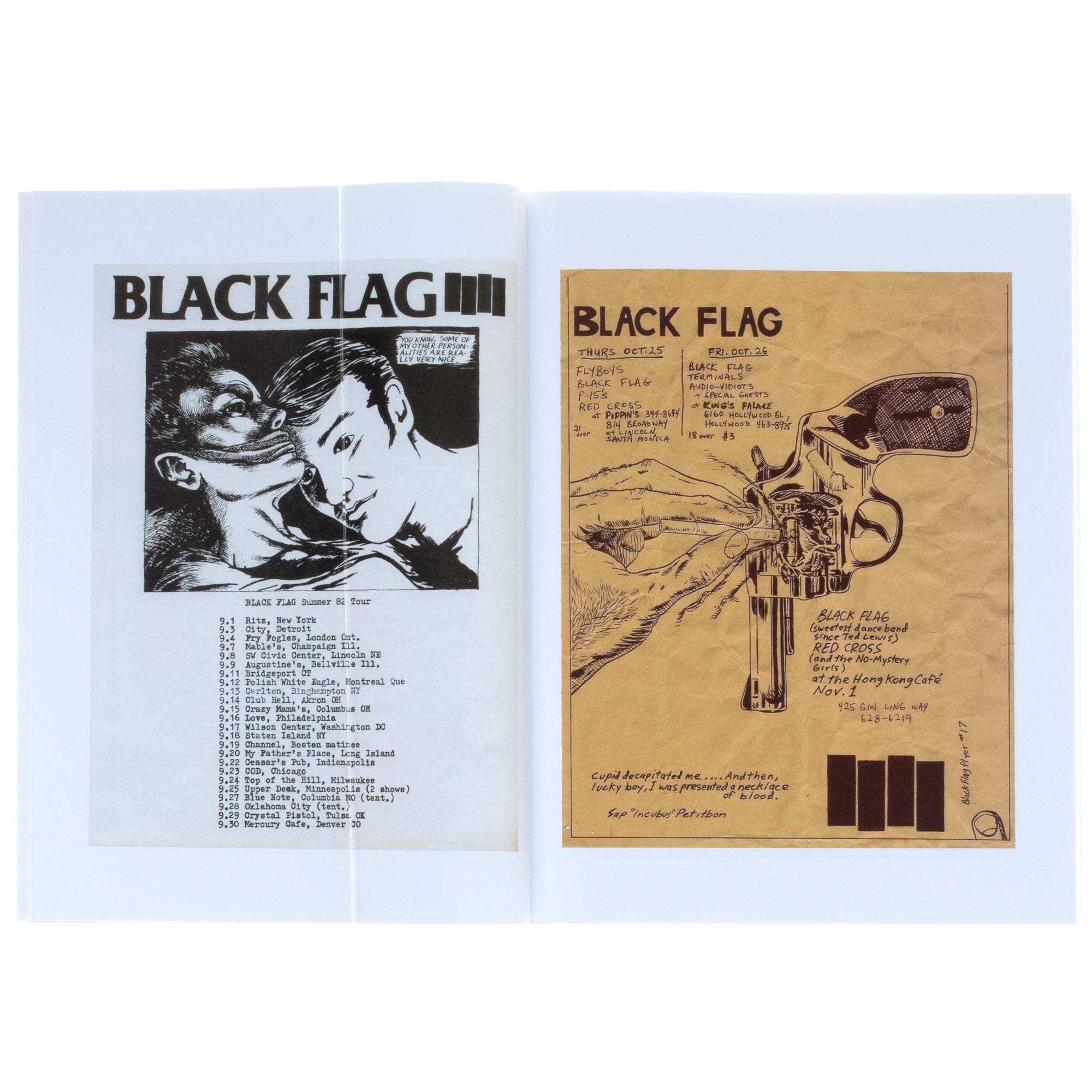 Black Flag - The Flyer Art Of Raymond Pettibon