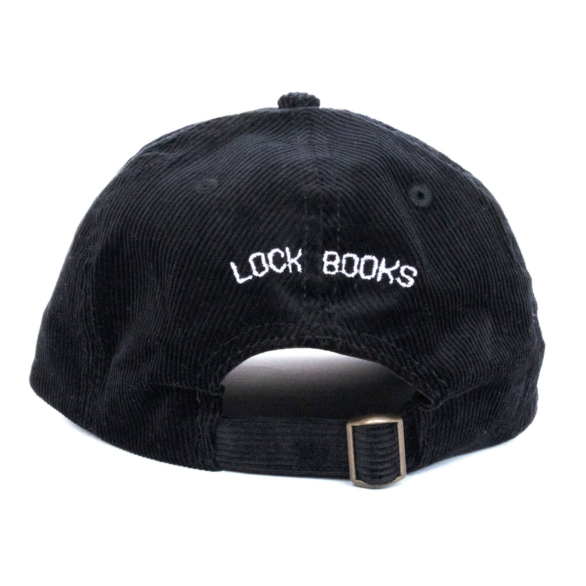 Corduroy Logo Cap (Black v1)