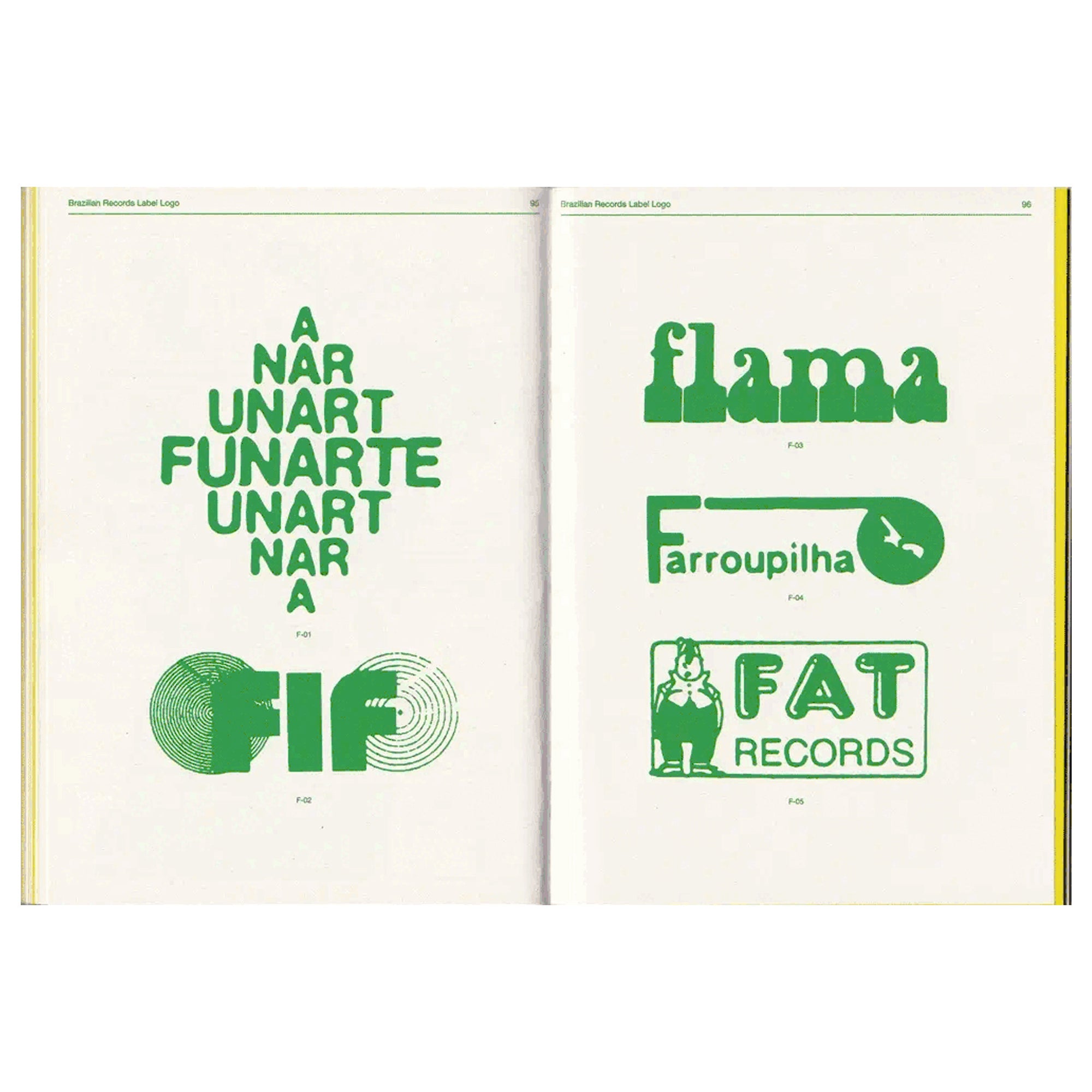 Brazilian Records Label Logo Archive Vol.1