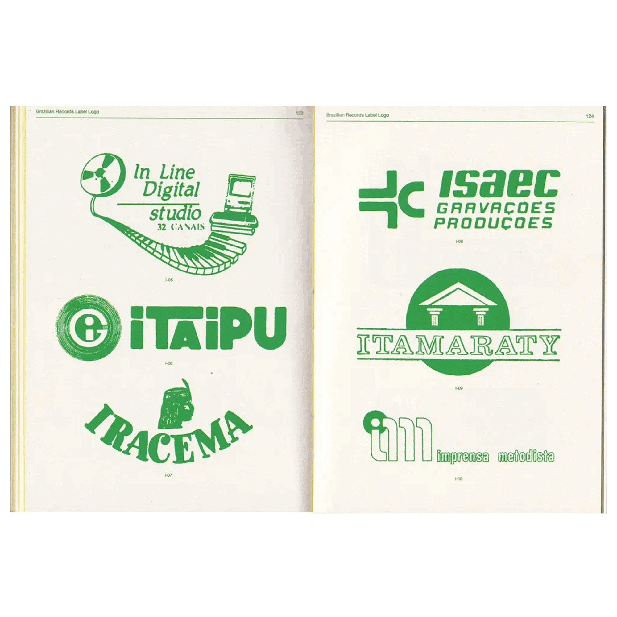 Brazilian Records Label Logo Archive Vol.1