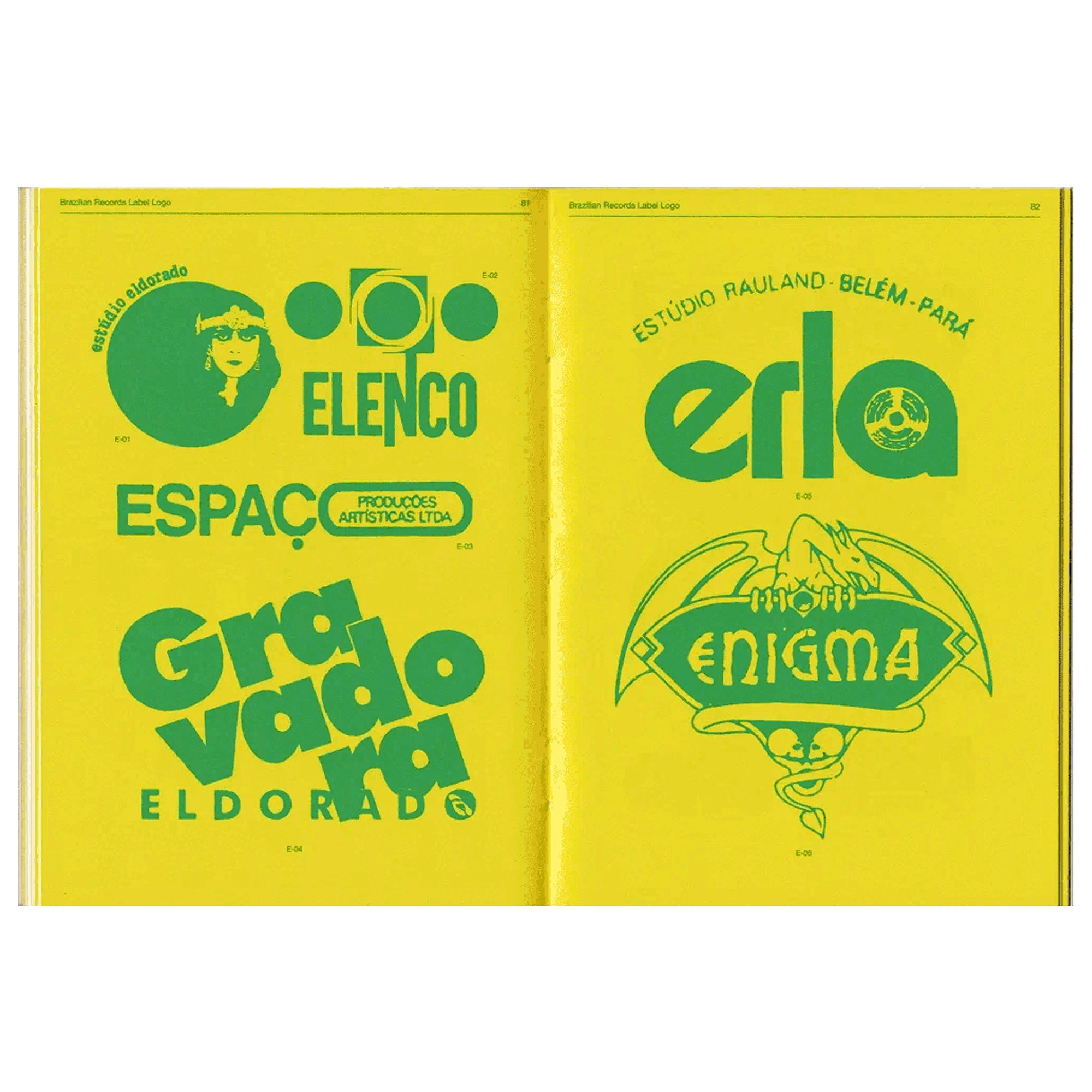 Brazilian Records Label Logo Archive Vol.1