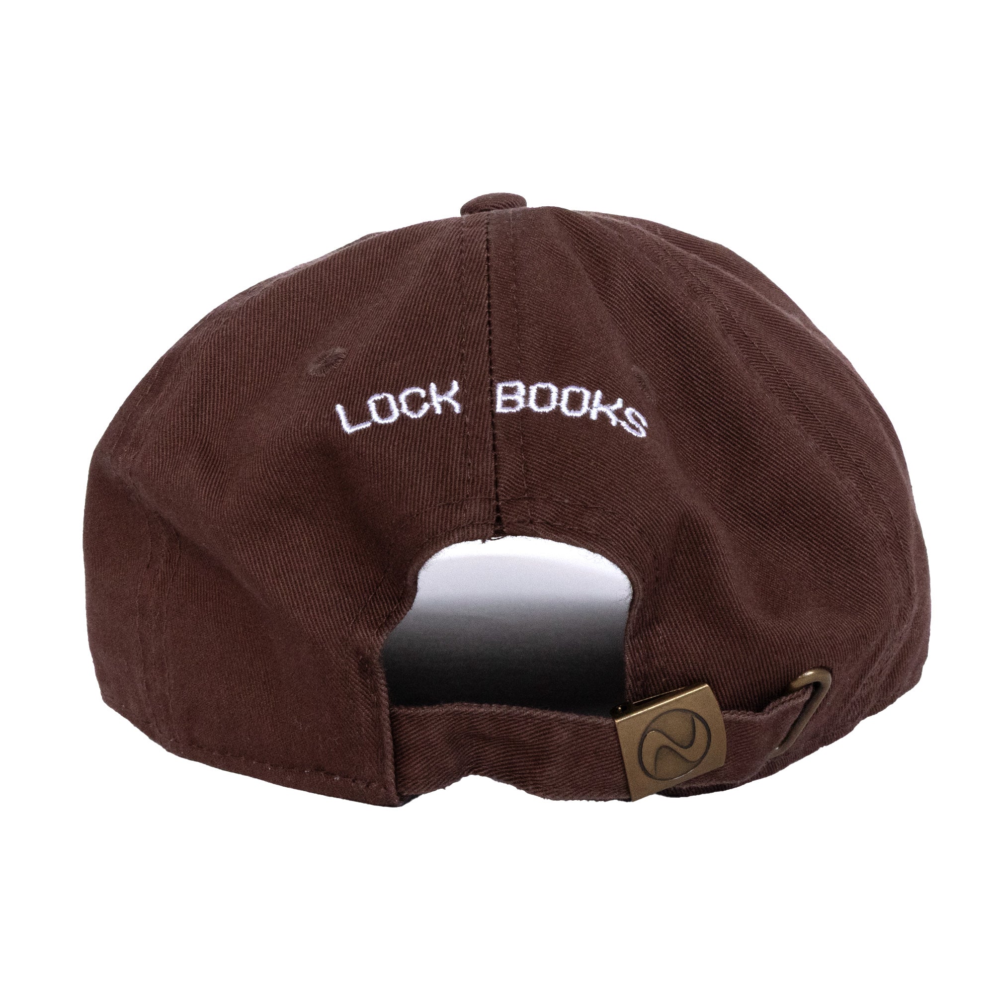 Cotton Twill Logo Dad Cap (Brown)