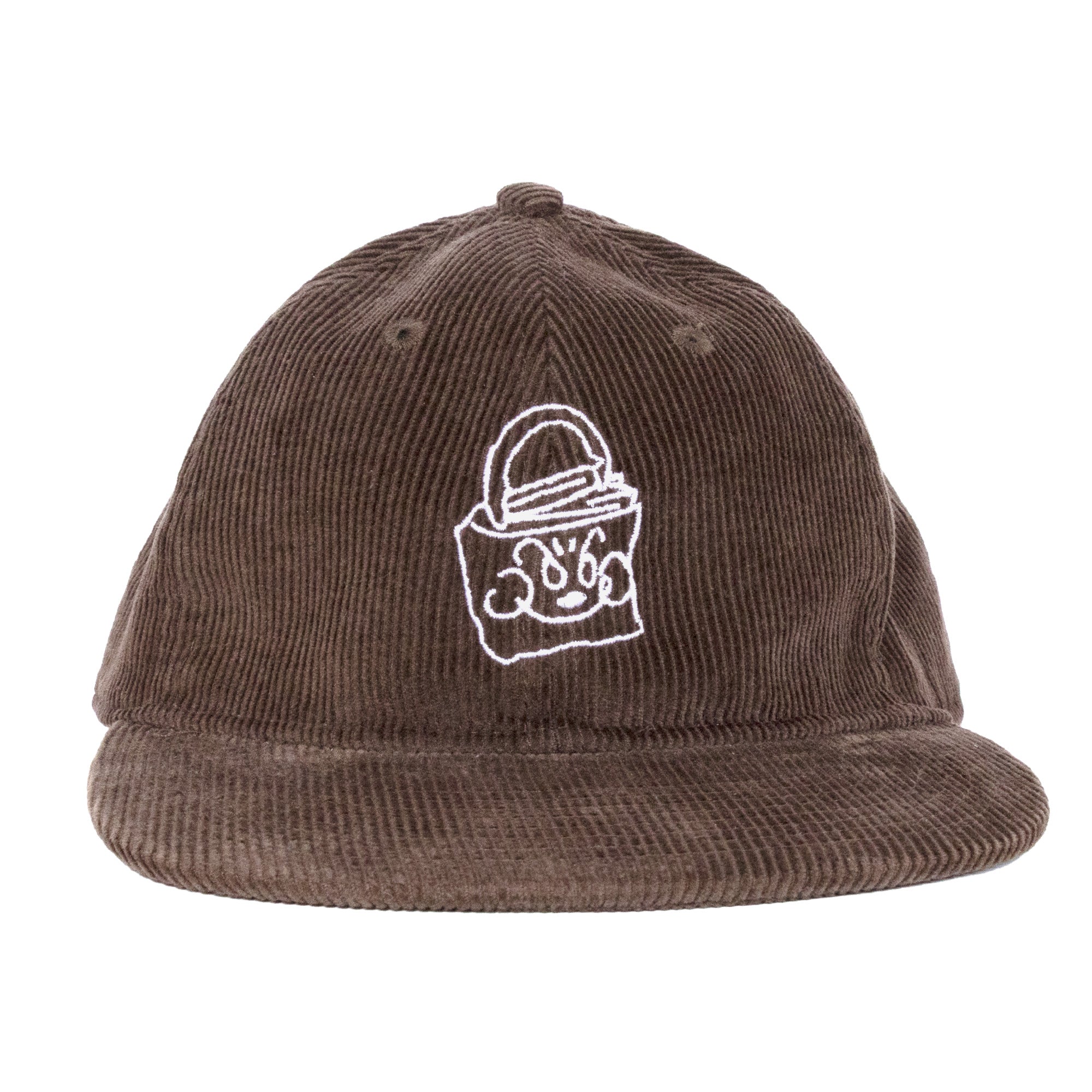 Corduroy Logo Cap (Brown)
