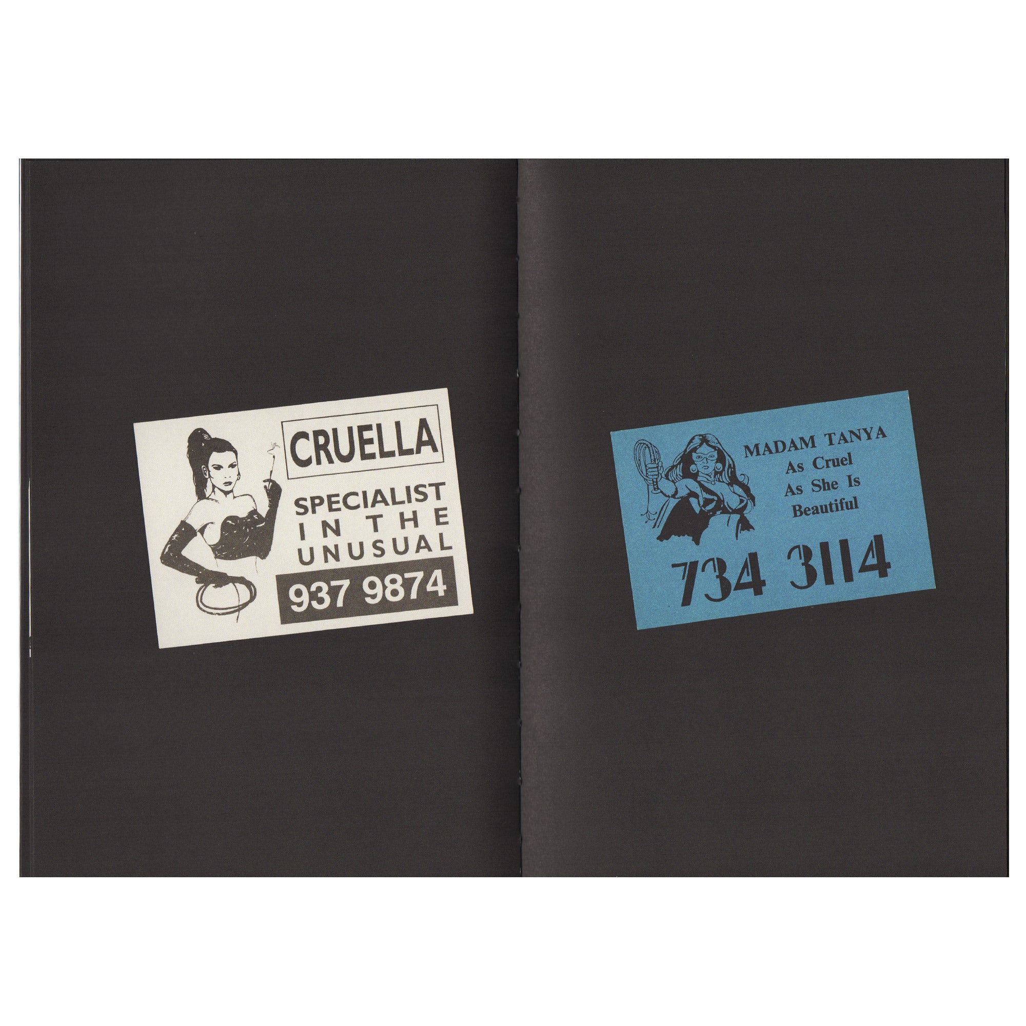 Call Girls’ Business Cards