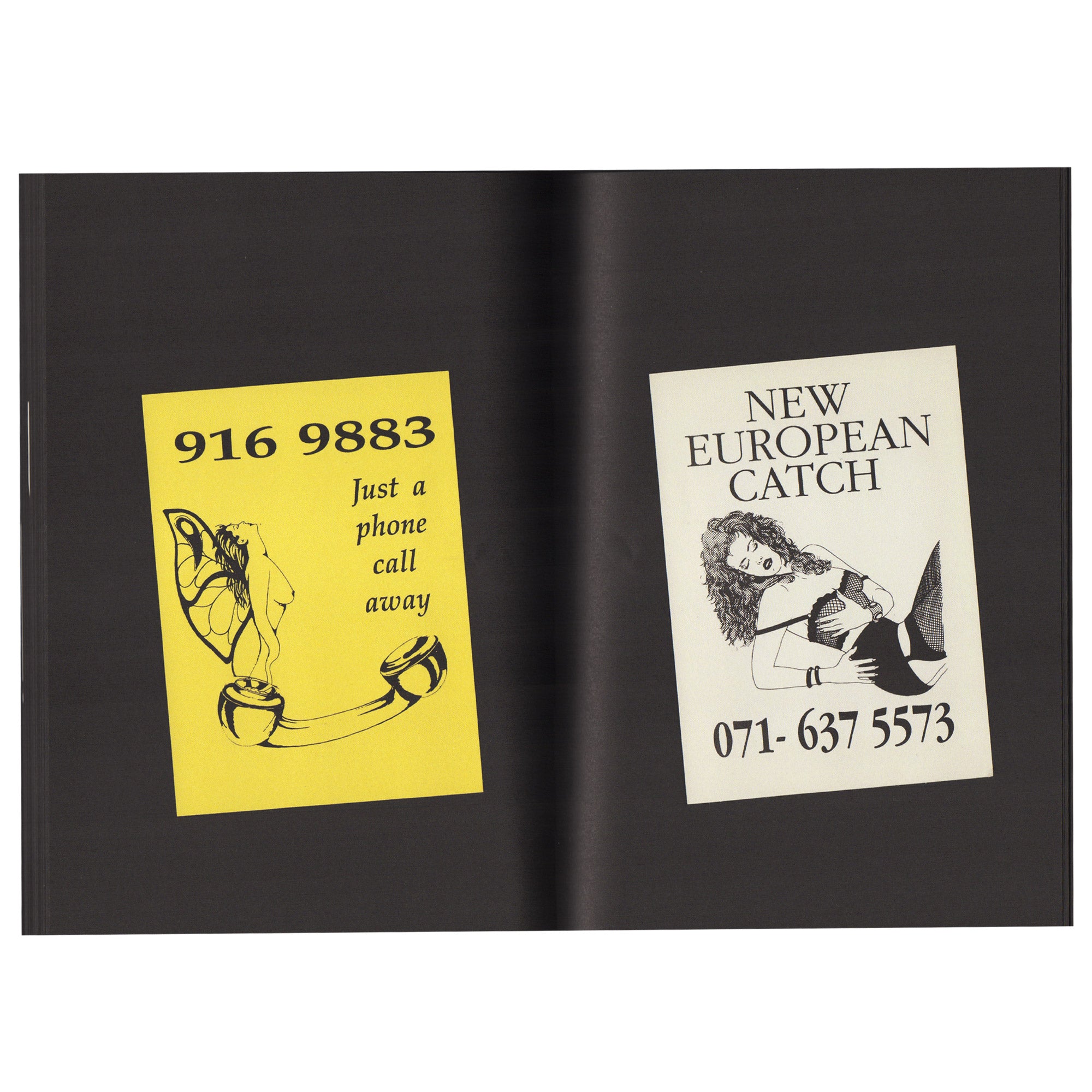 Call Girls’ Business Cards