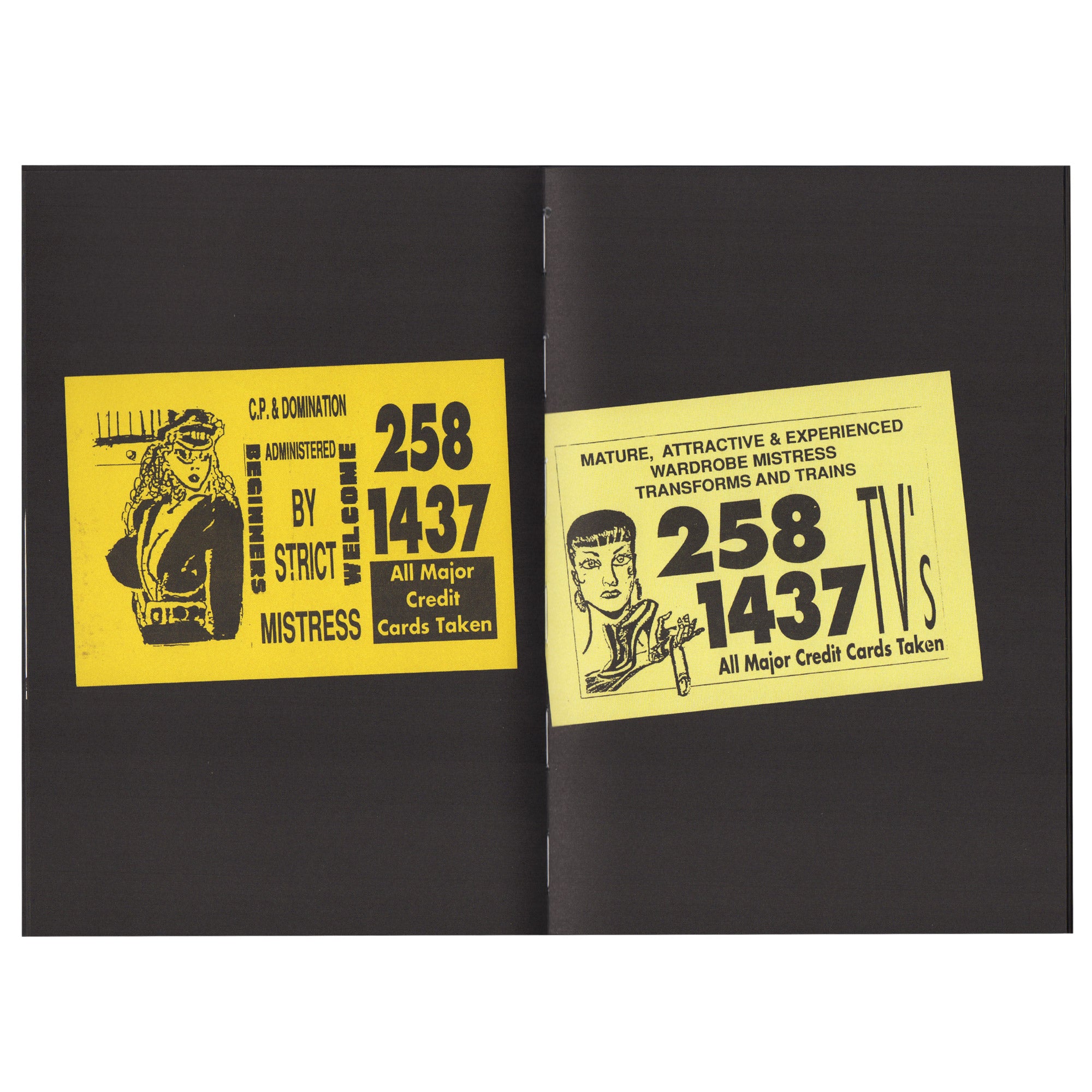 Call Girls’ Business Cards