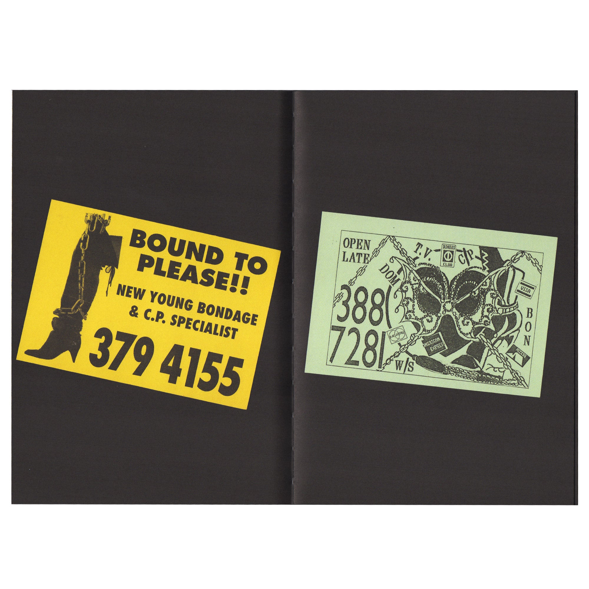 Call Girls’ Business Cards