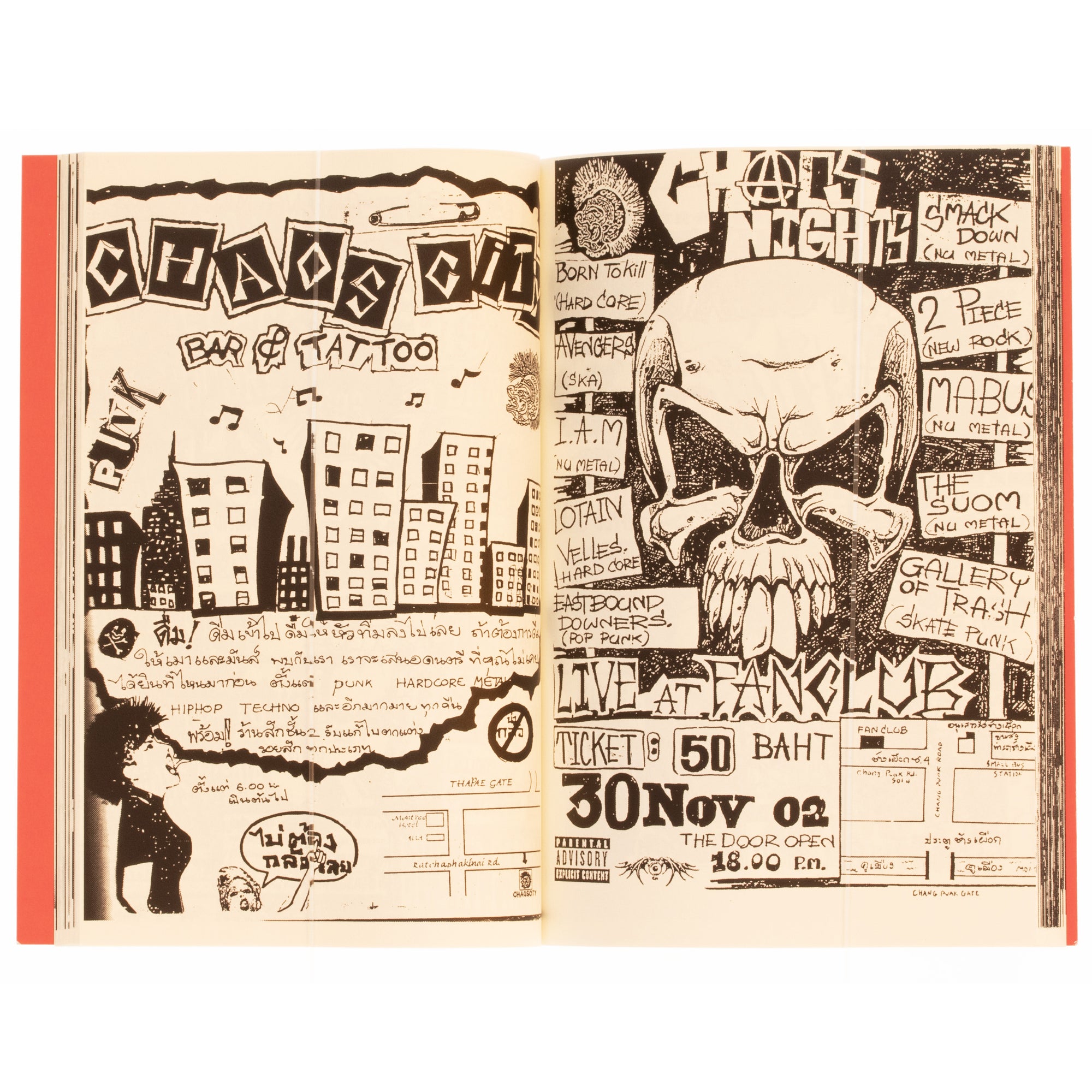 Chaos City: Chiang Mai Punk Flyers