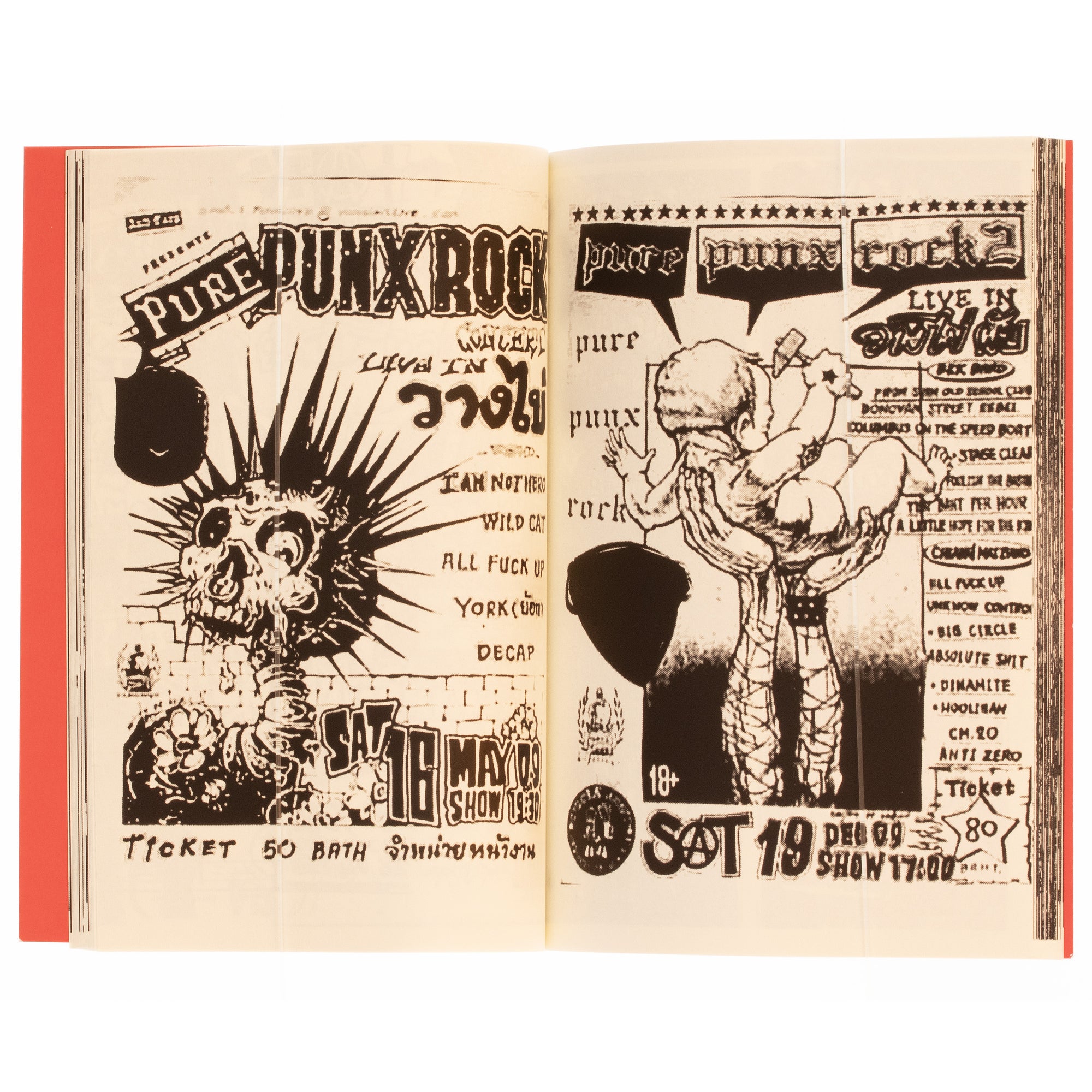 Chaos City: Chiang Mai Punk Flyers