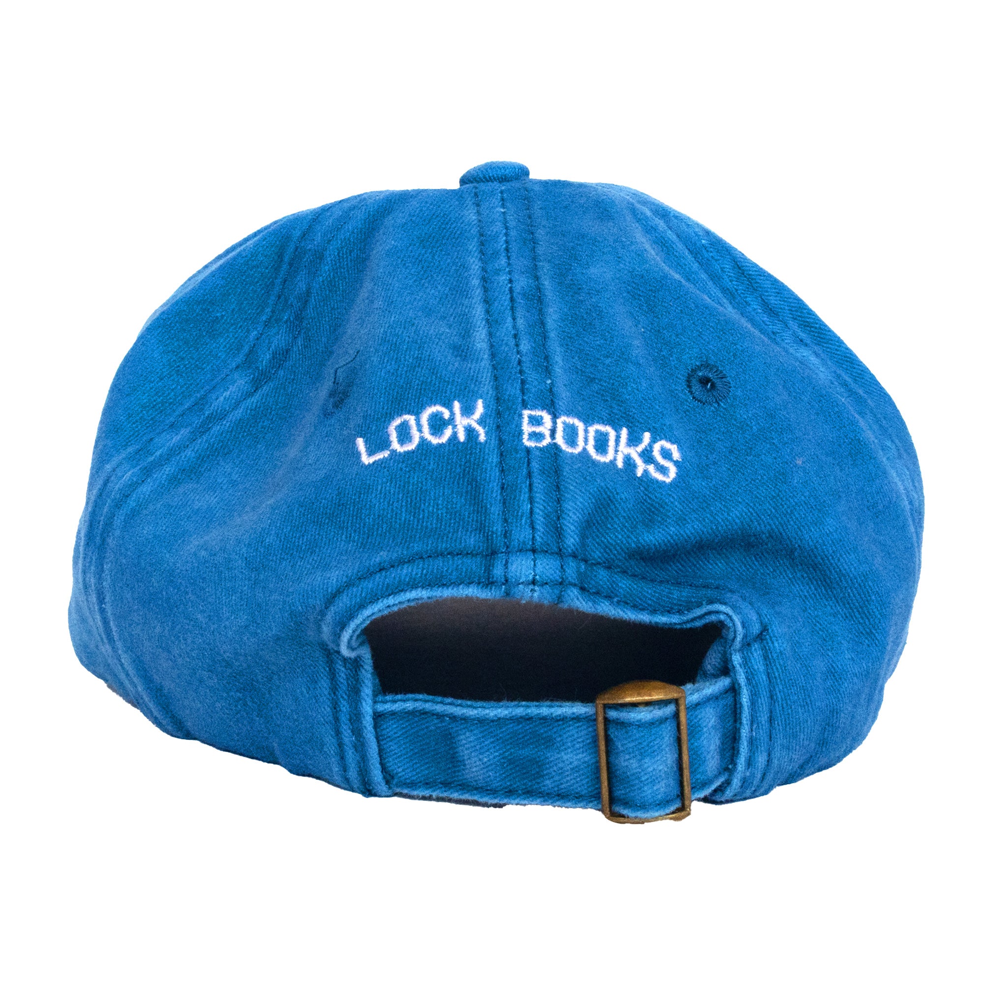 Washed Denim Logo Cap (Turquoise)