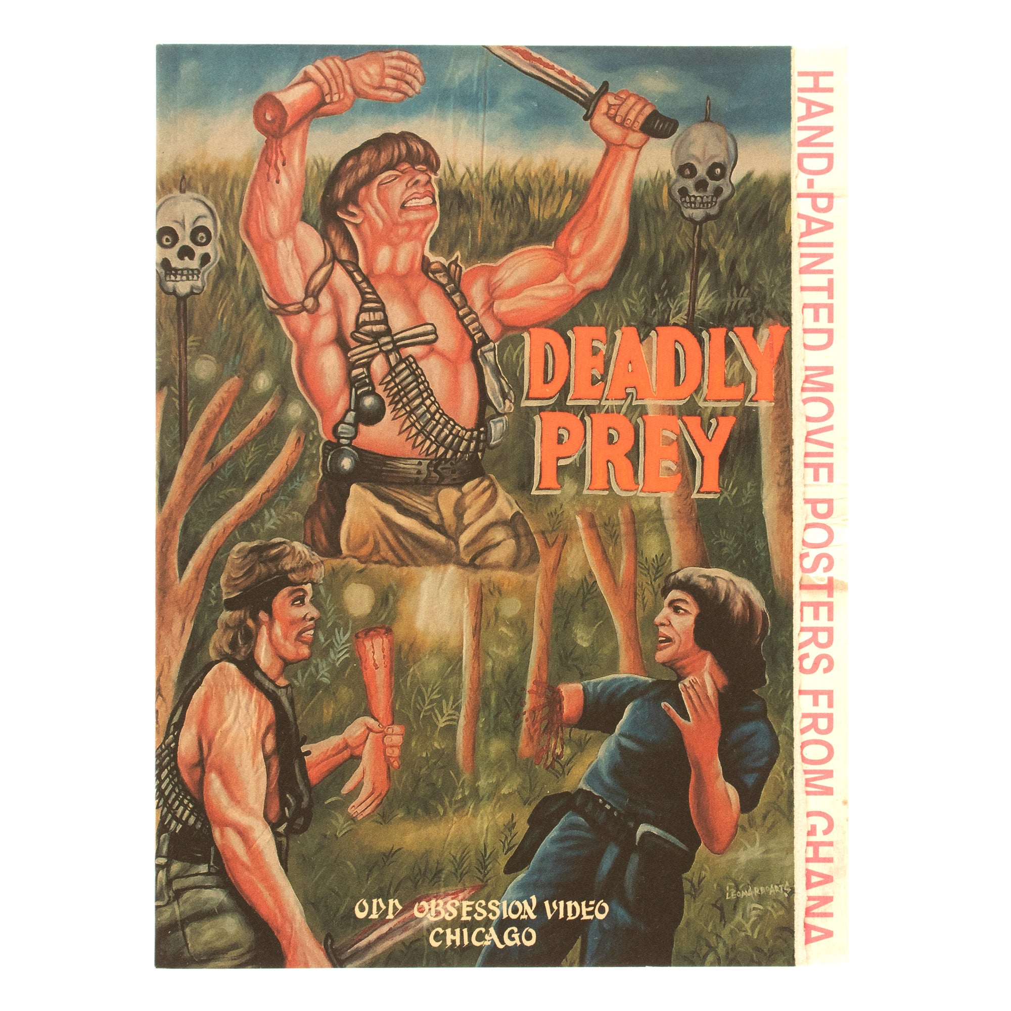 Deadly Prey: Hand-Painted Movie Posters from Ghana