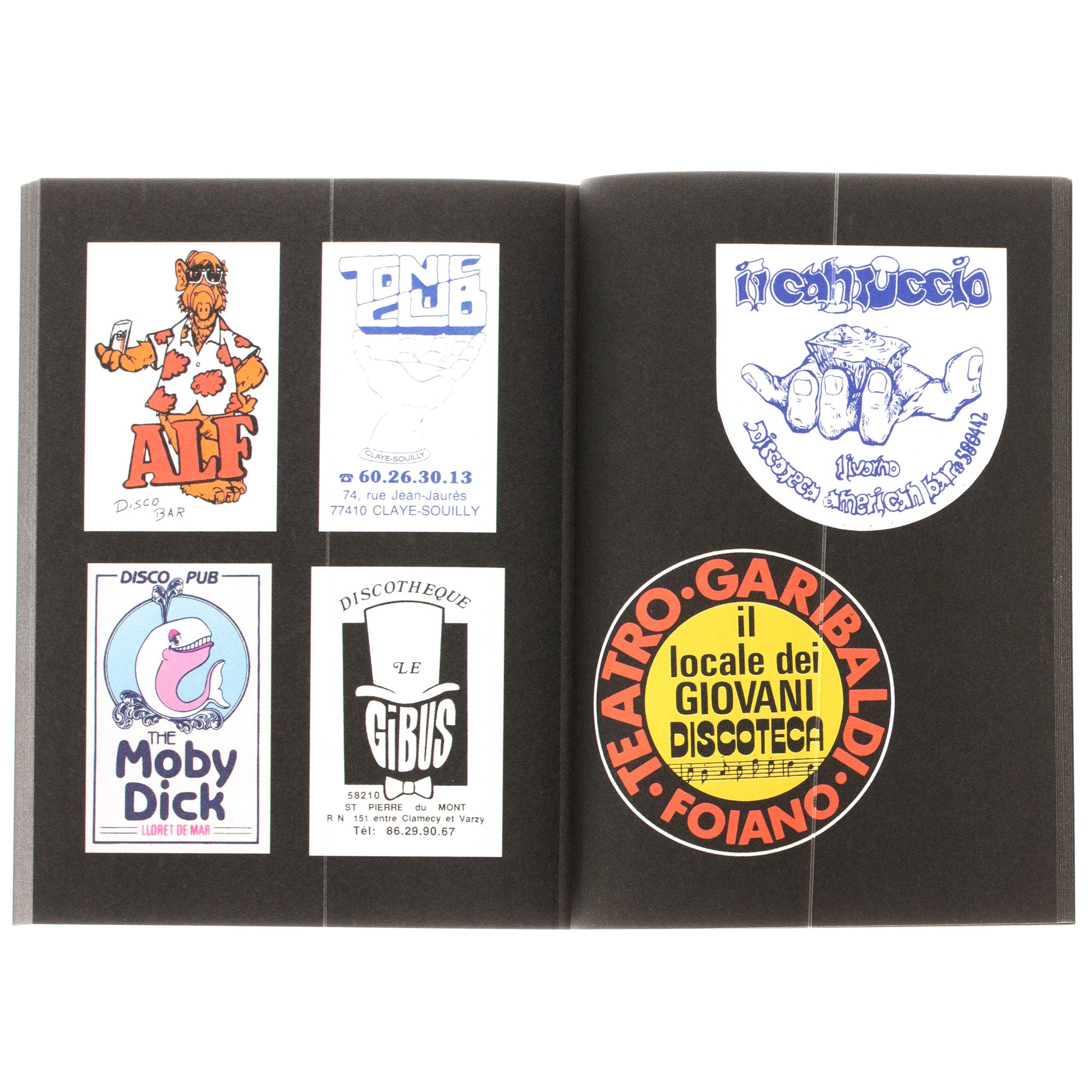 Discotheque Stickers (1980-2005)