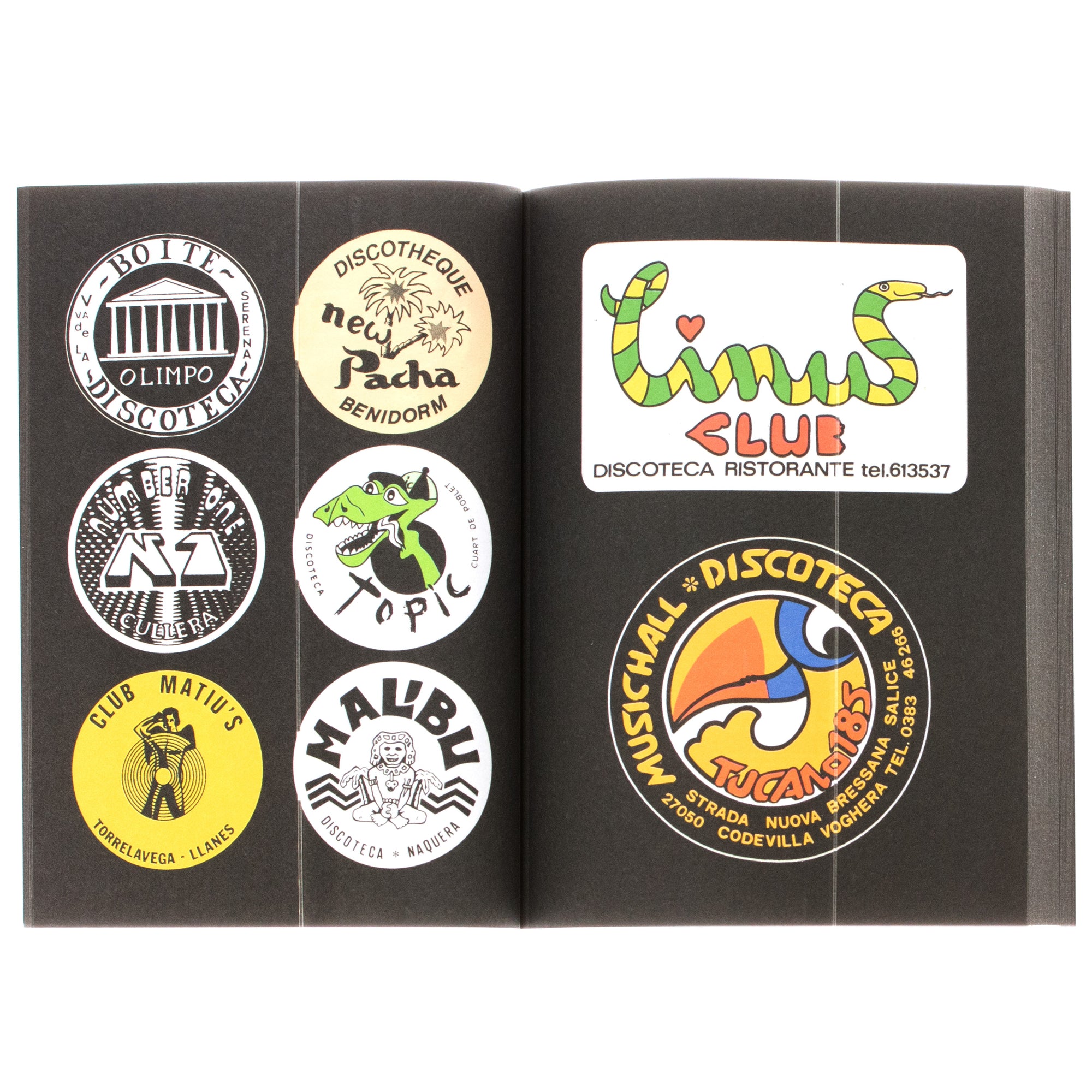 Discotheque Stickers (1980-2005)