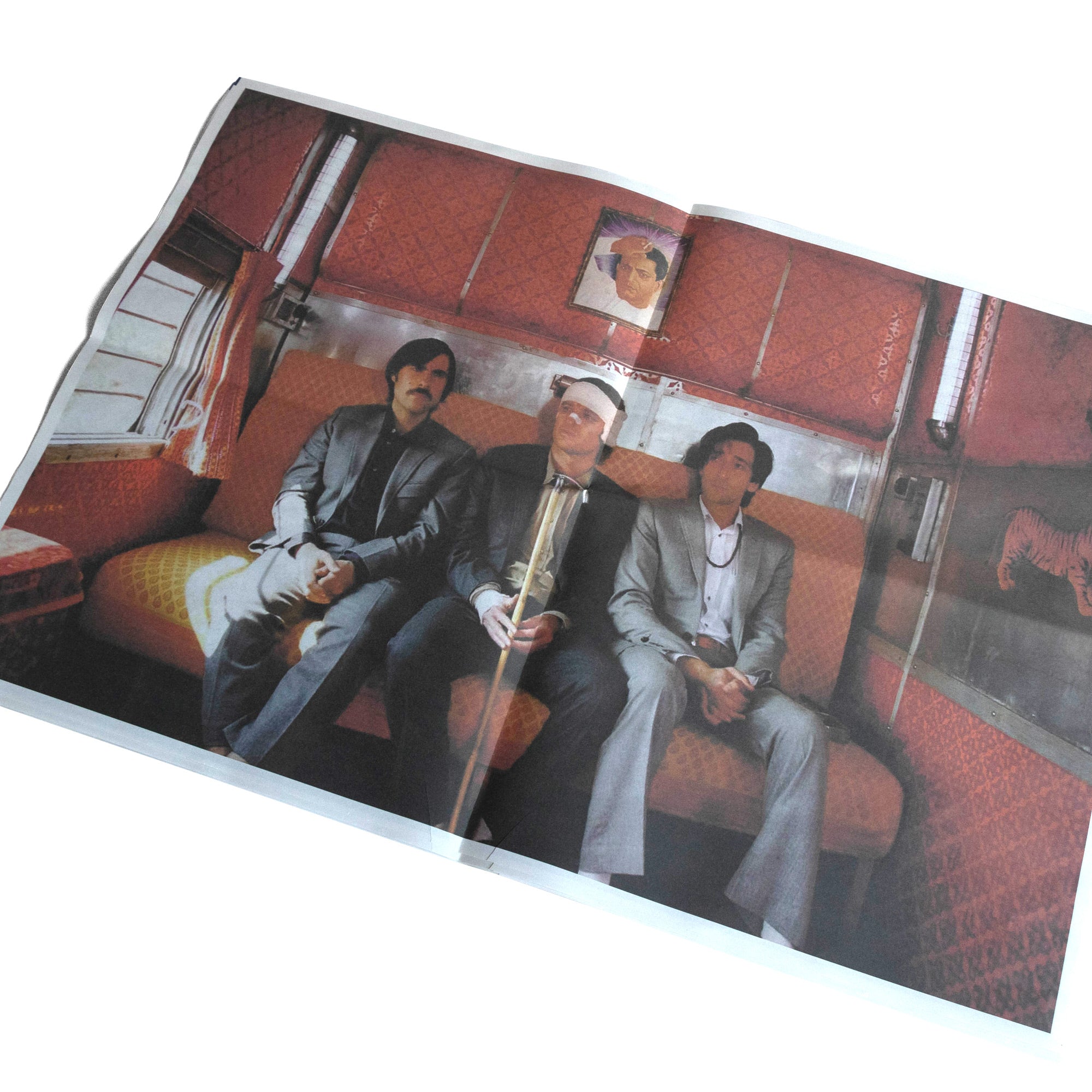 Darjeeling Limited Photo Newspaper