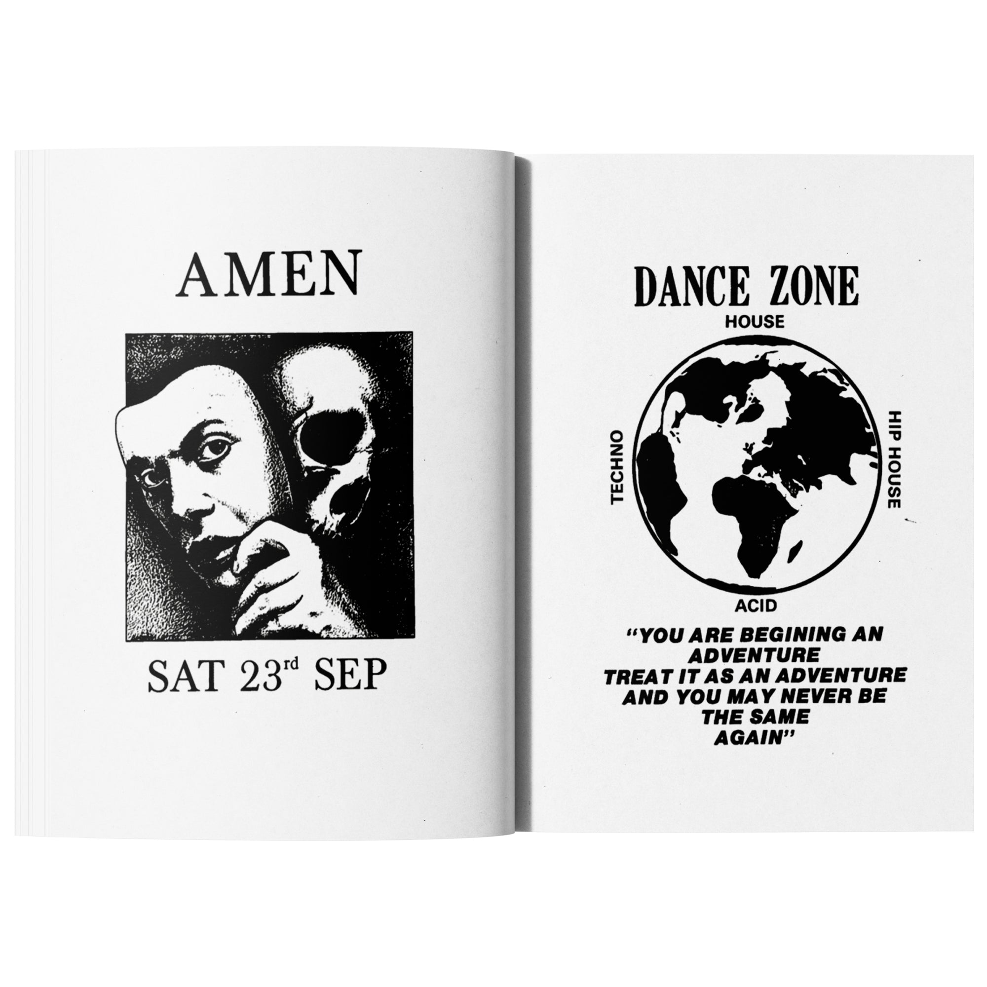 Early Rave Flyers