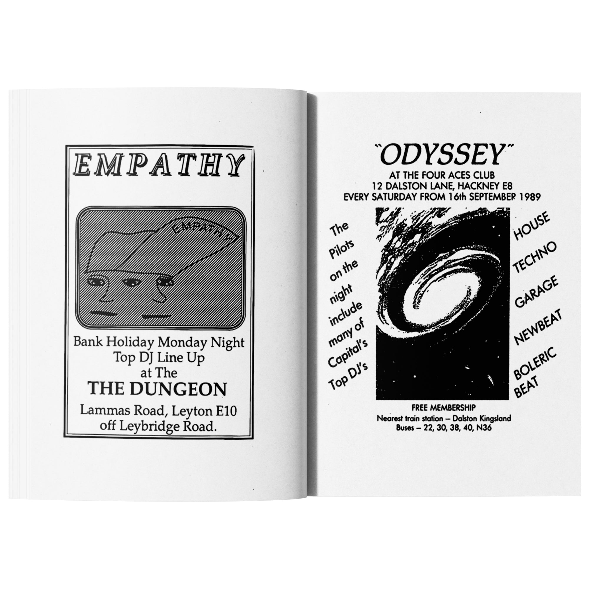 Early Rave Flyers