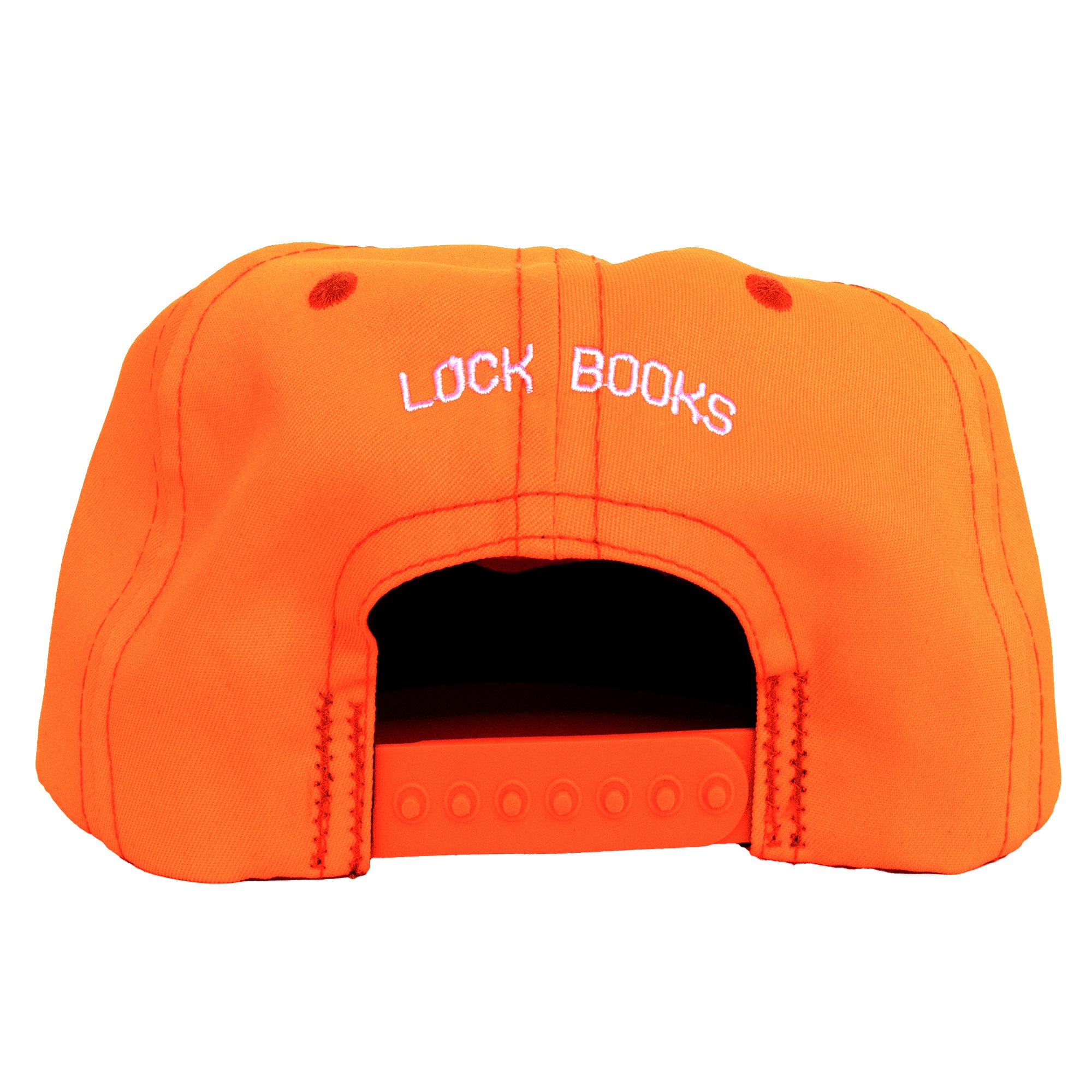 Snapback Logo Cap (Fluro Orange)