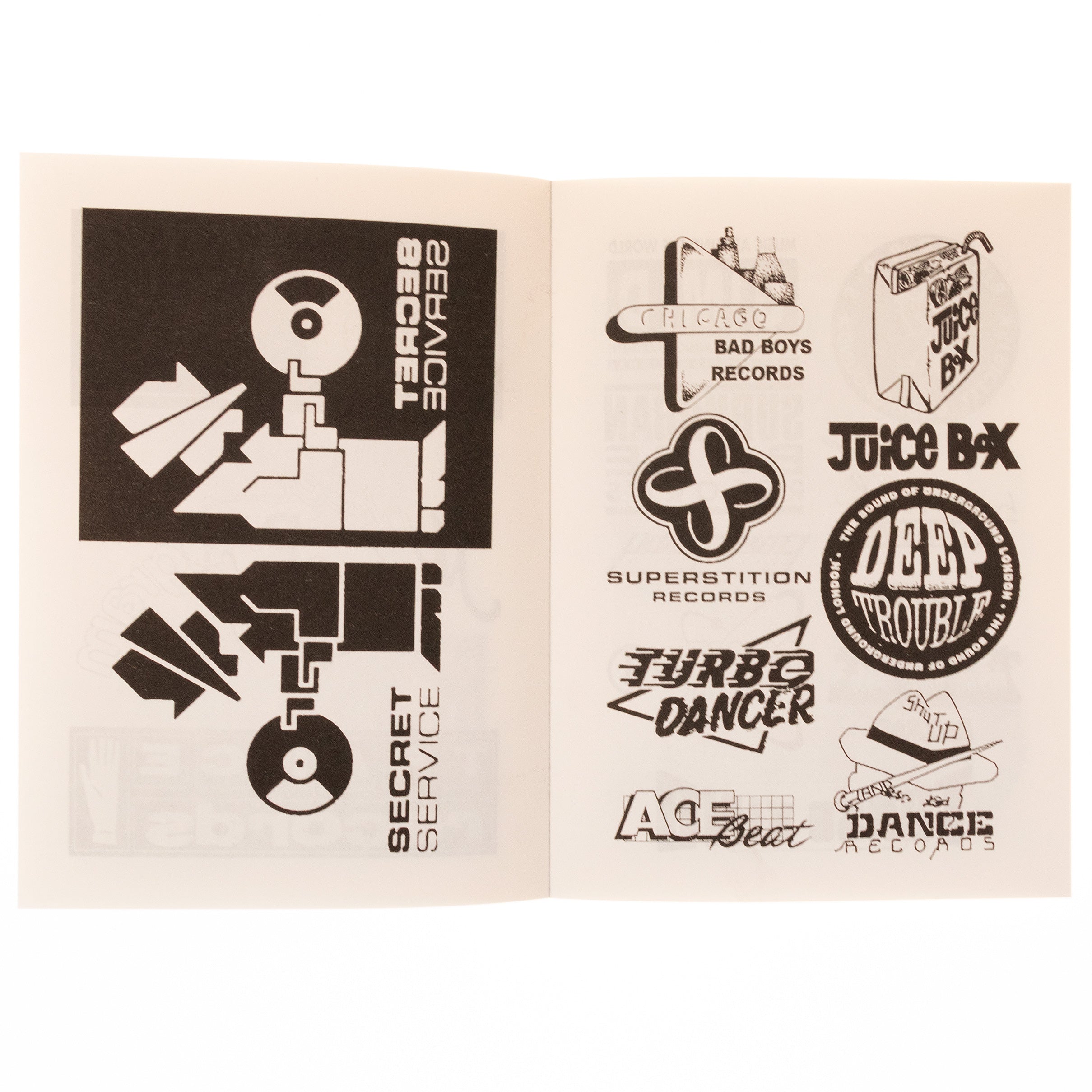 マウル オブセッション 初期ロゴ KFAX3 - Record Label Logo Archive Vol. 1 – LOCK BOOKS