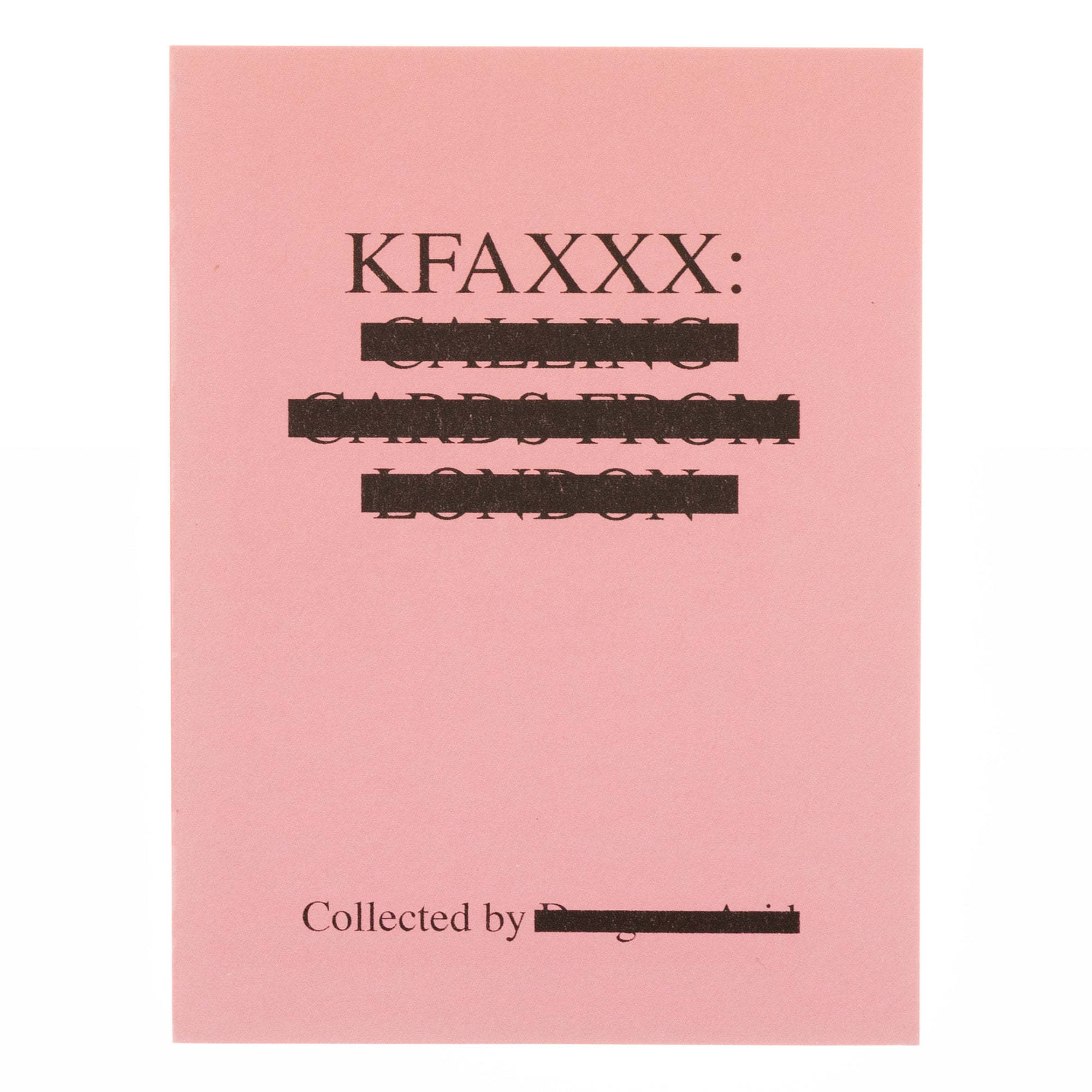 KFAXXX - Calling Cards From London