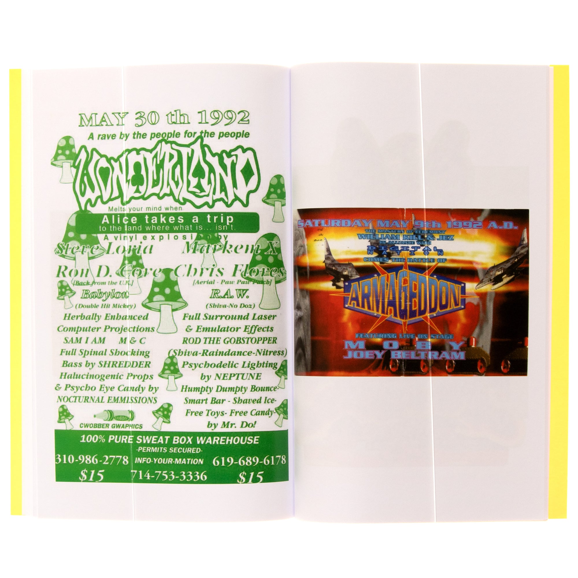 LA Rave Flyers 1991-1994