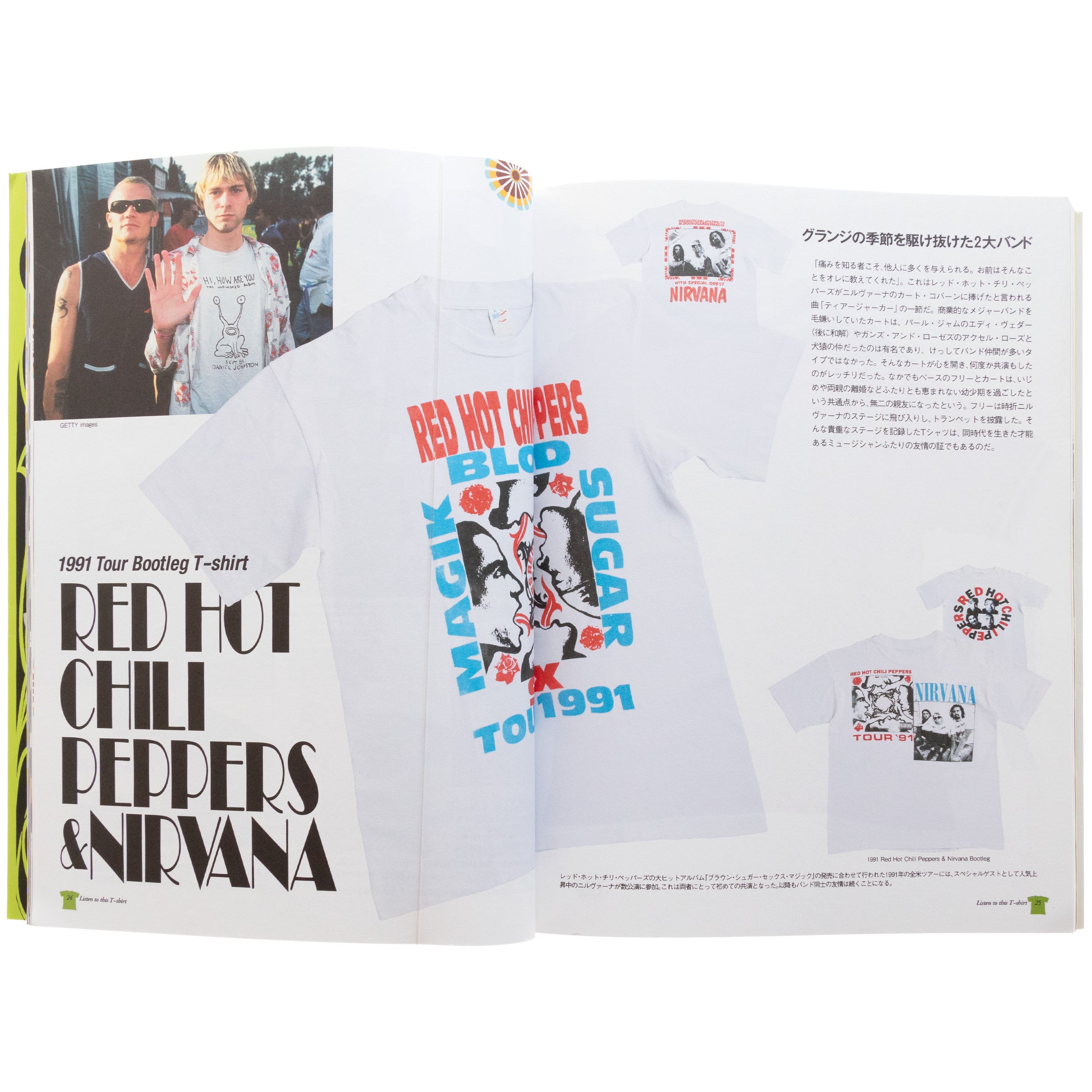 【廃盤・洋書】Vintage T-Shirts Listen To This T-Shirt: 20th Century Rock T-shirt Encyclopedia