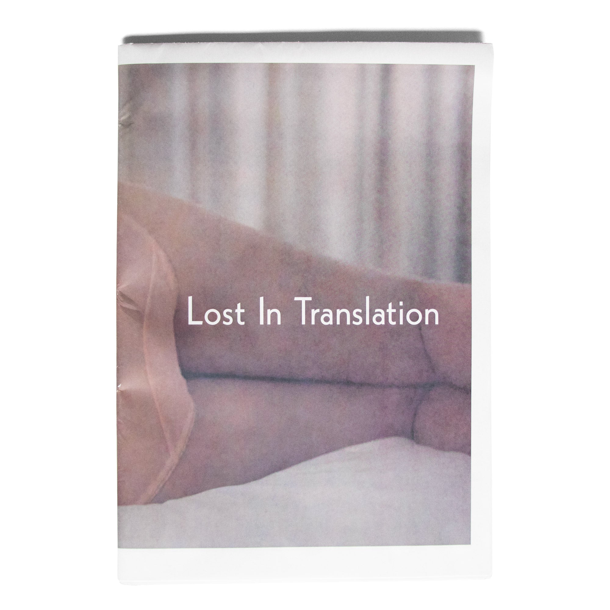 Lost in Translation Photo Newspaper