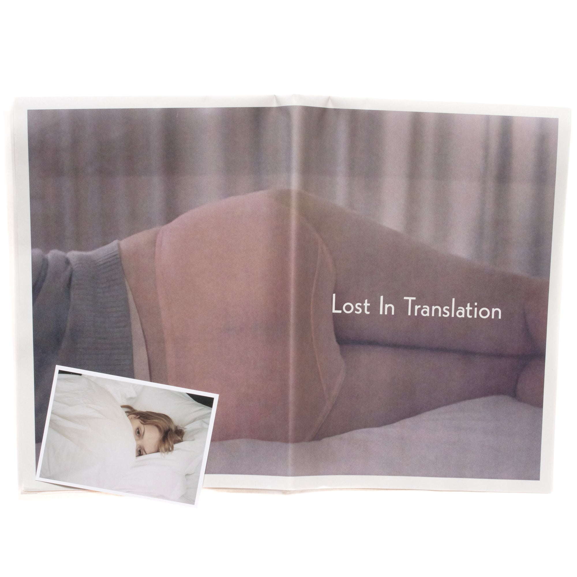 Lost in Translation Photo Newspaper