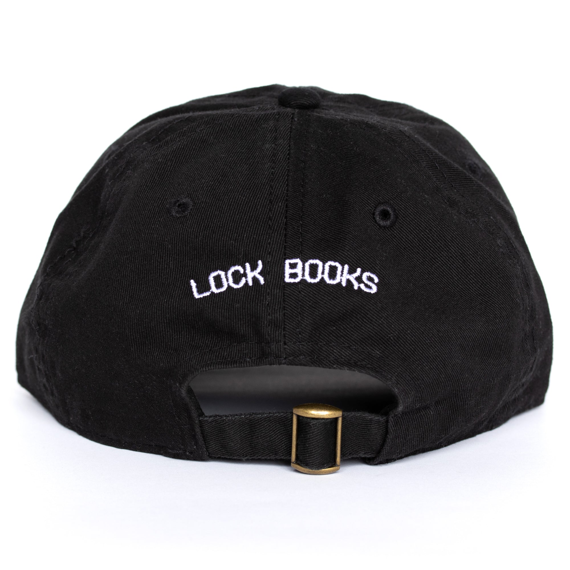 Cotton Twill Logo Dad Cap (Black)