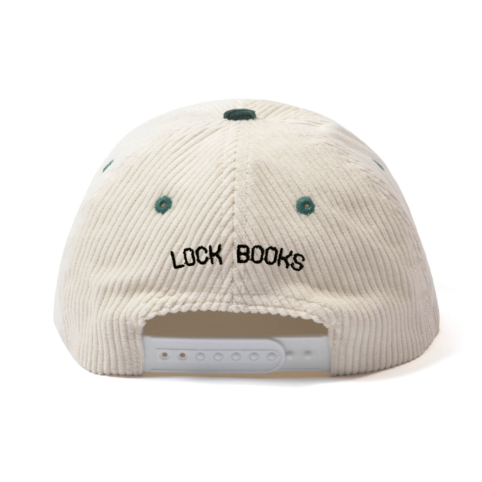 Contrast Cord Logo Dad Cap (Forest/Off White)