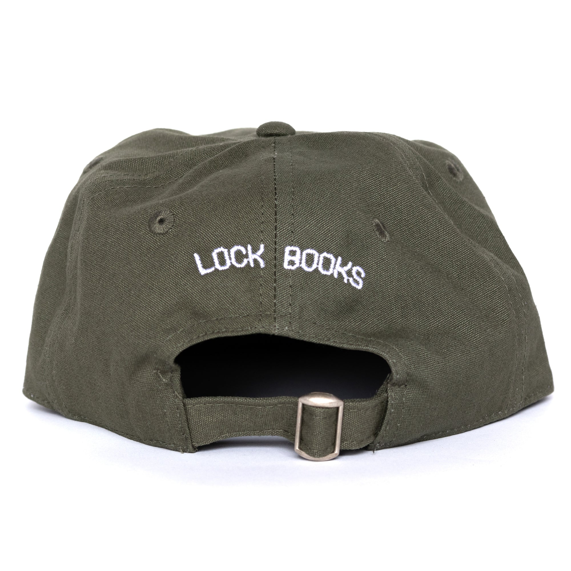 Cotton Twill Logo 5 Panel Cap (Olive)