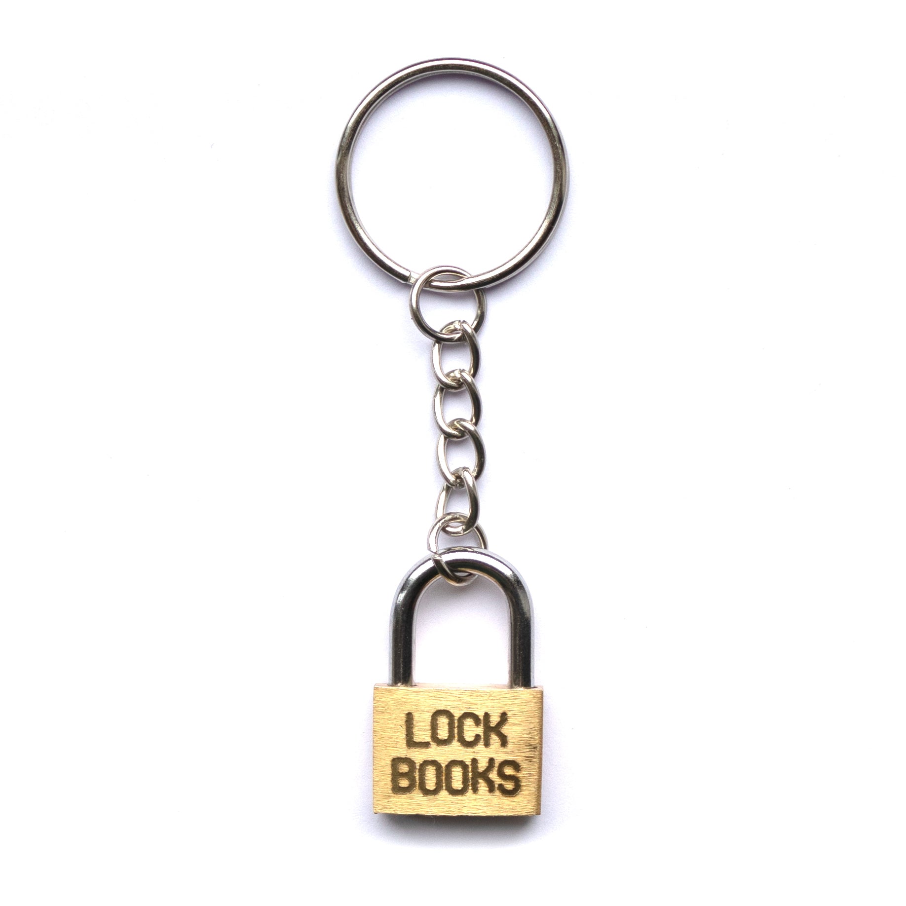 Padlock Keychain