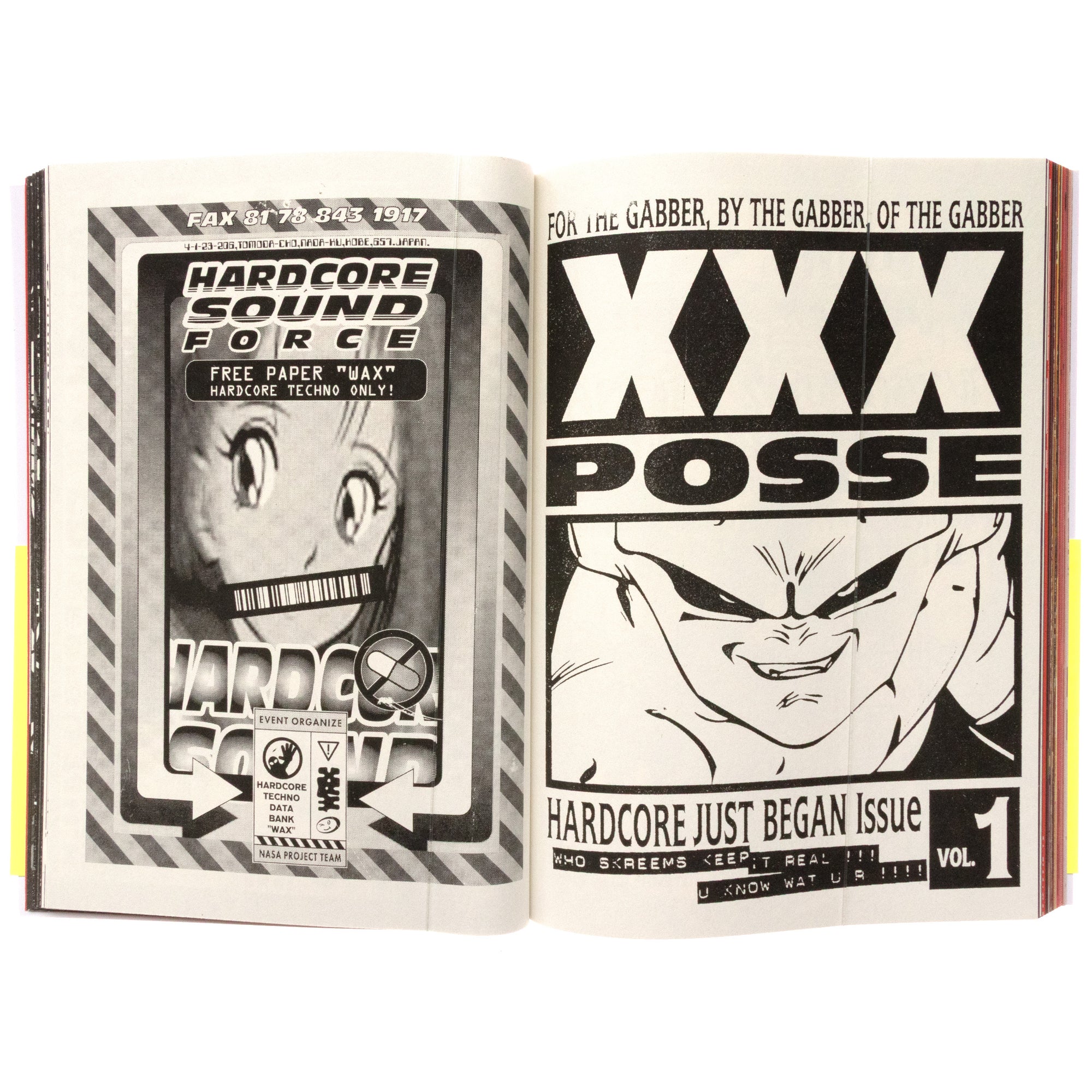 Manga Corps: An Archive of Japanese Hardcore, Gabba & Otaku Rave Artefacts