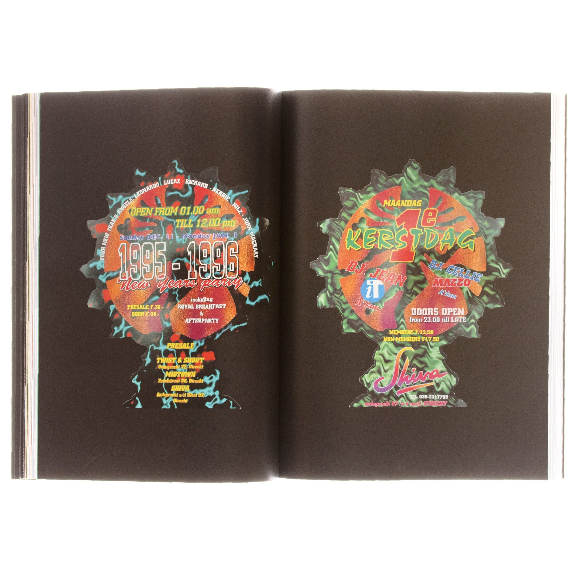 Old Dutch Rave Memorabilia: A Scan Through Dutch Rave Culture Vol. 1 β LOCK BOOKS
