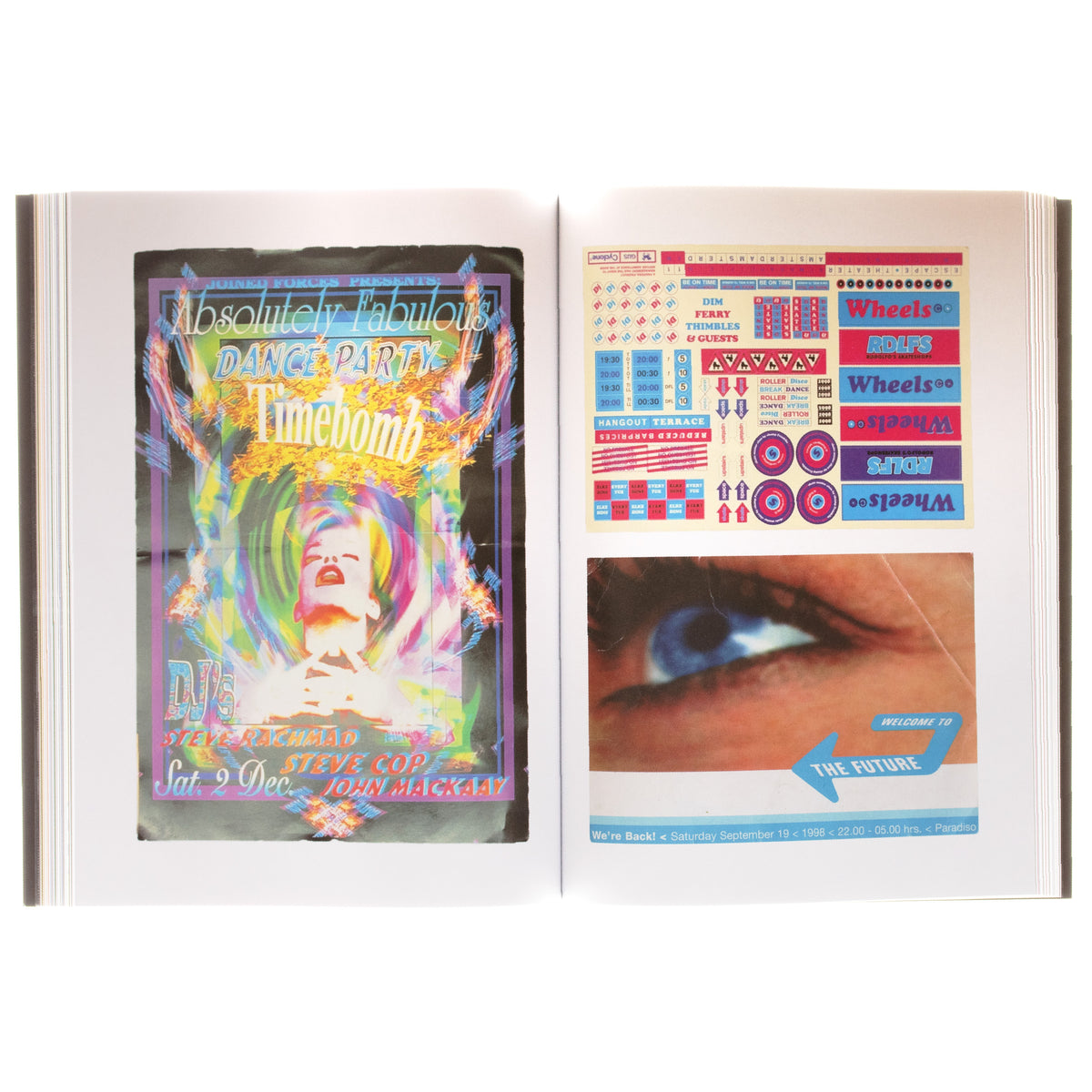 Old Dutch Rave Memorabilia: A Scan Through Dutch Rave Culture Vol. 1 β LOCK BOOKS